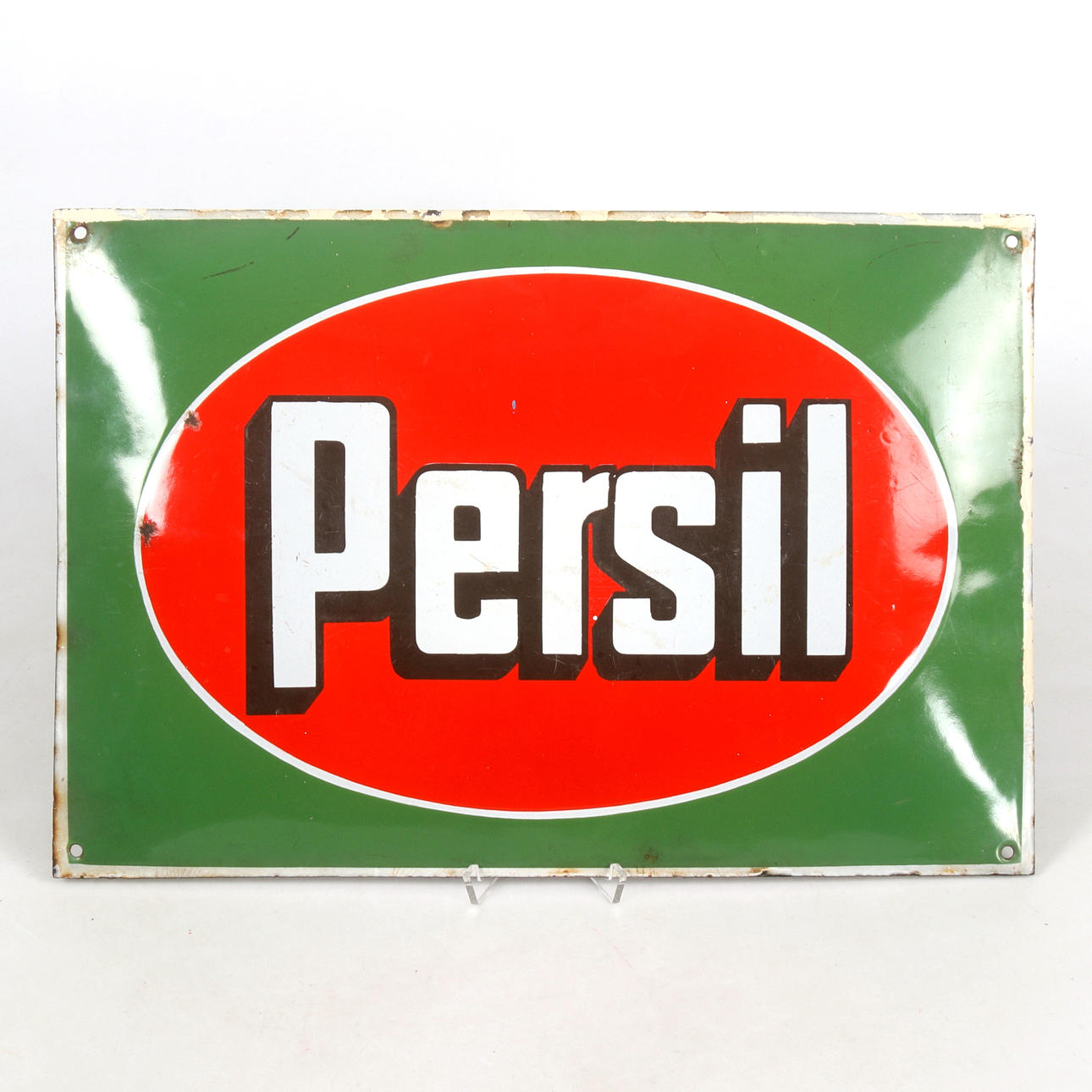 EMAILLE SCHILD, „Persil“, erste Hälfte des 20. Jahrhunderts.