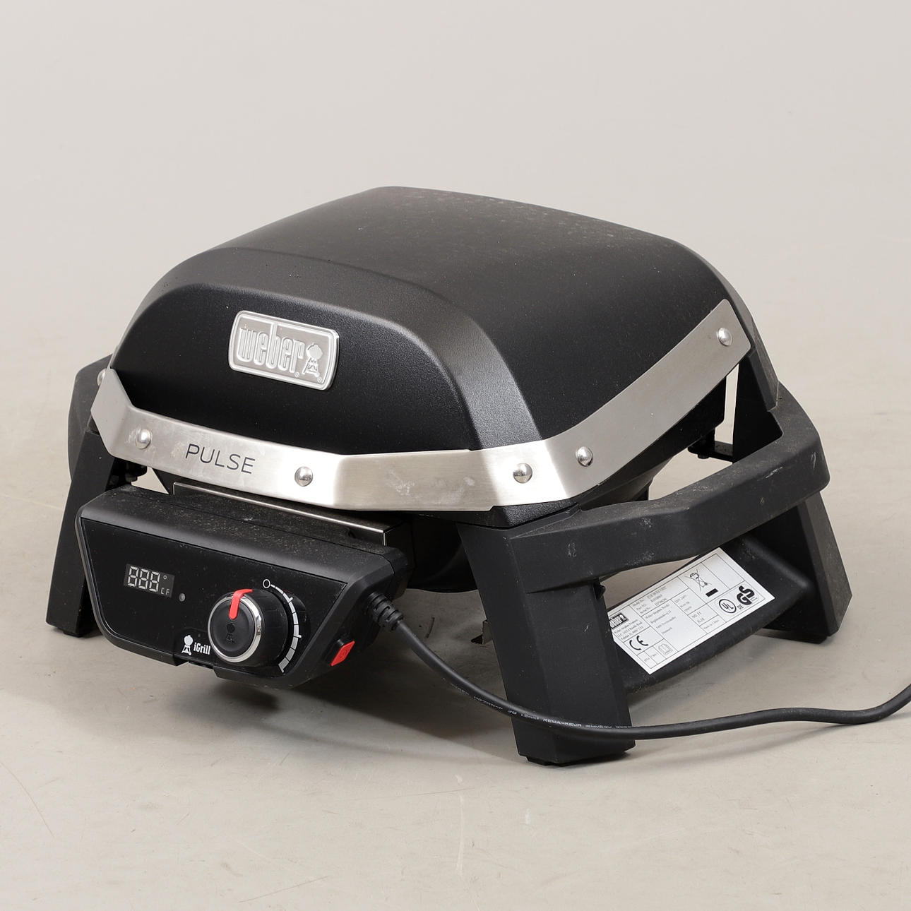 PARRILLA DE MESA, "Pulse 1000", Weber.