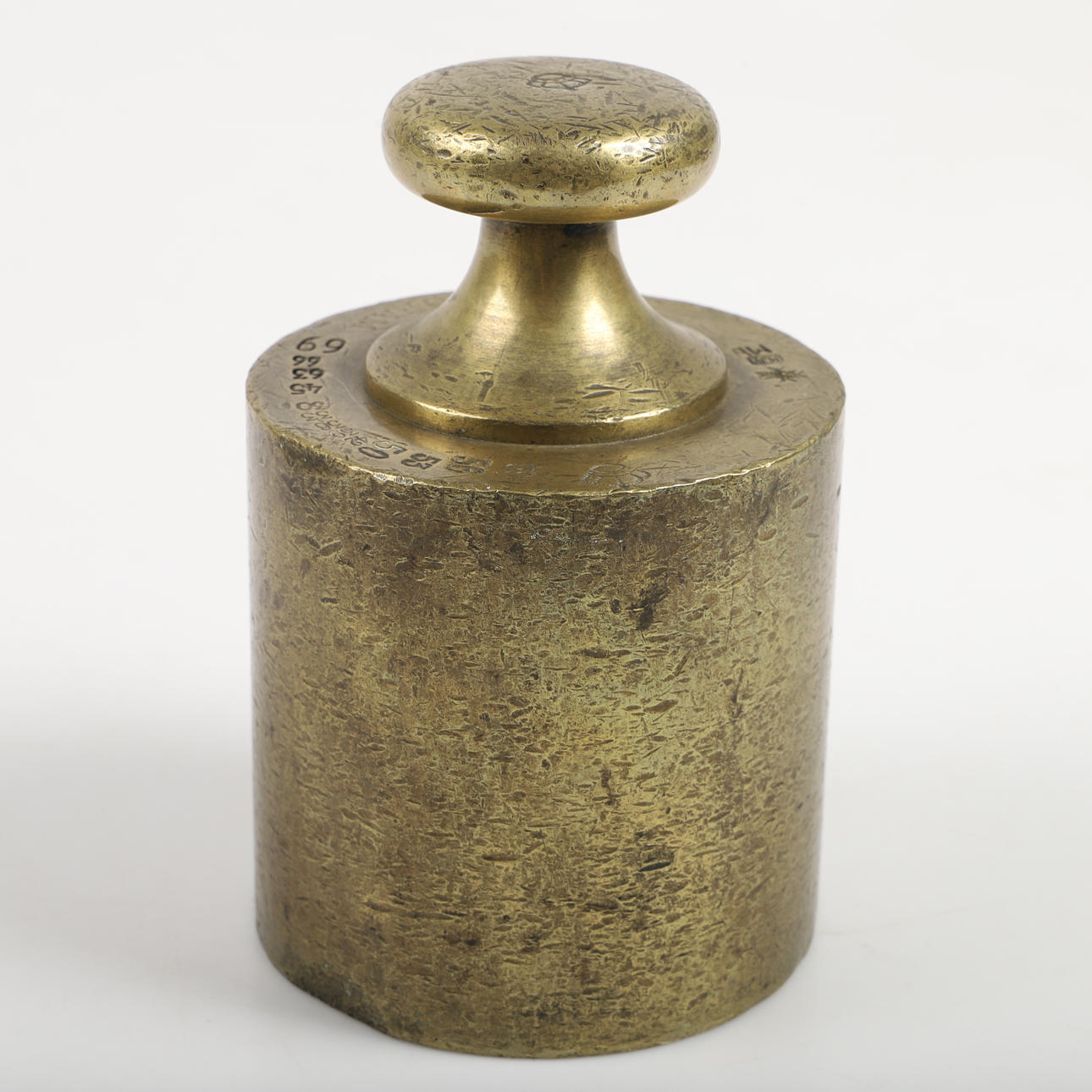 GEWICHT, 5 kg, Messing, gekrönt, 1930-72.