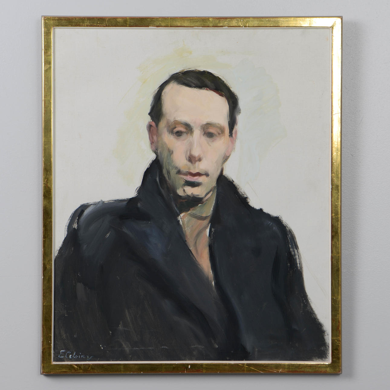 ELSA CELSING. Öl auf Leinwand, signiert E. Celsing.