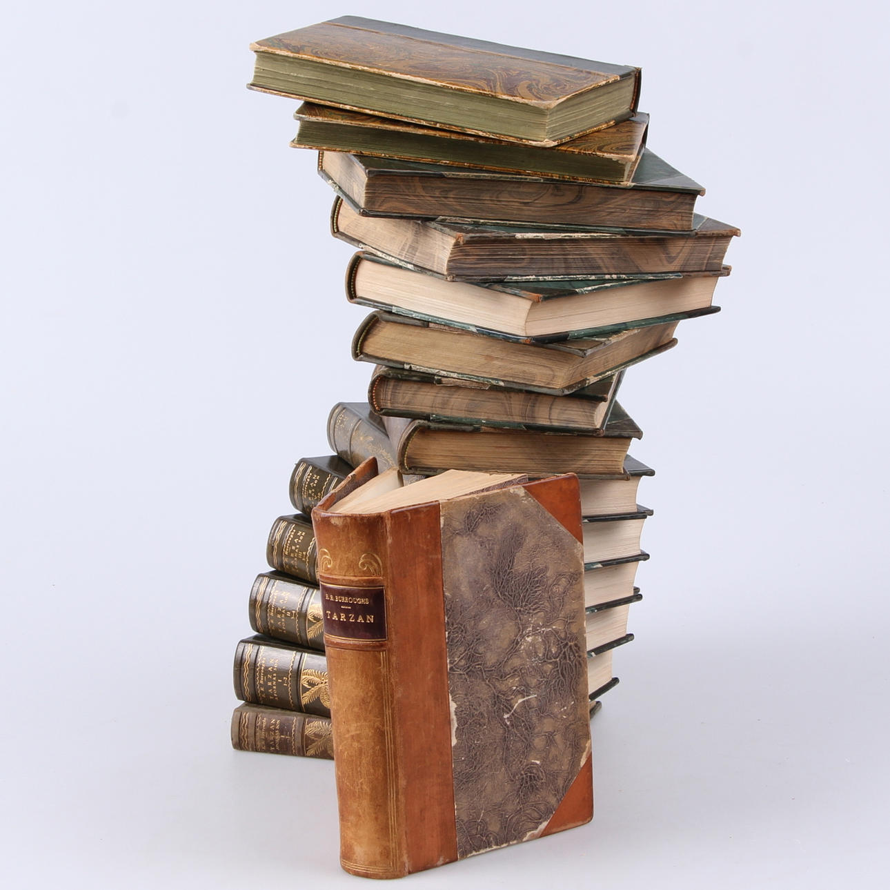 BÖCKER, 14 st. Tarzan, Lars Hökebergs Bokförlag, Stockholm, 1921-1928.