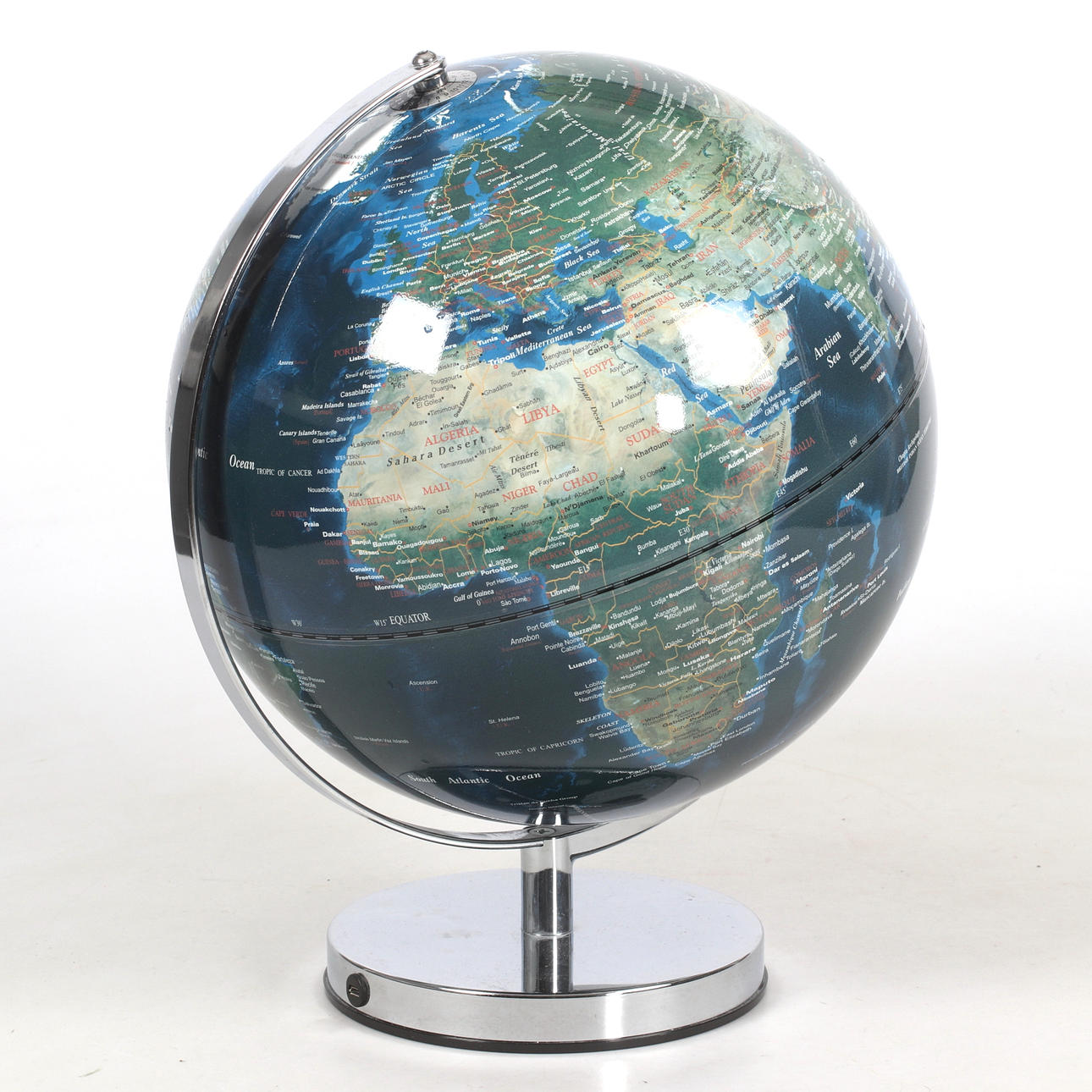 GLOBE, with lighting, "City Lights", Wild & Wolf, Taiwan, 2000s.