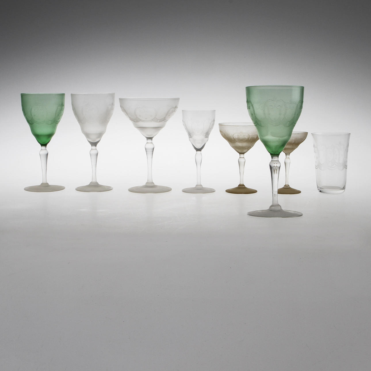 GLASSERVIS, 50 delar.