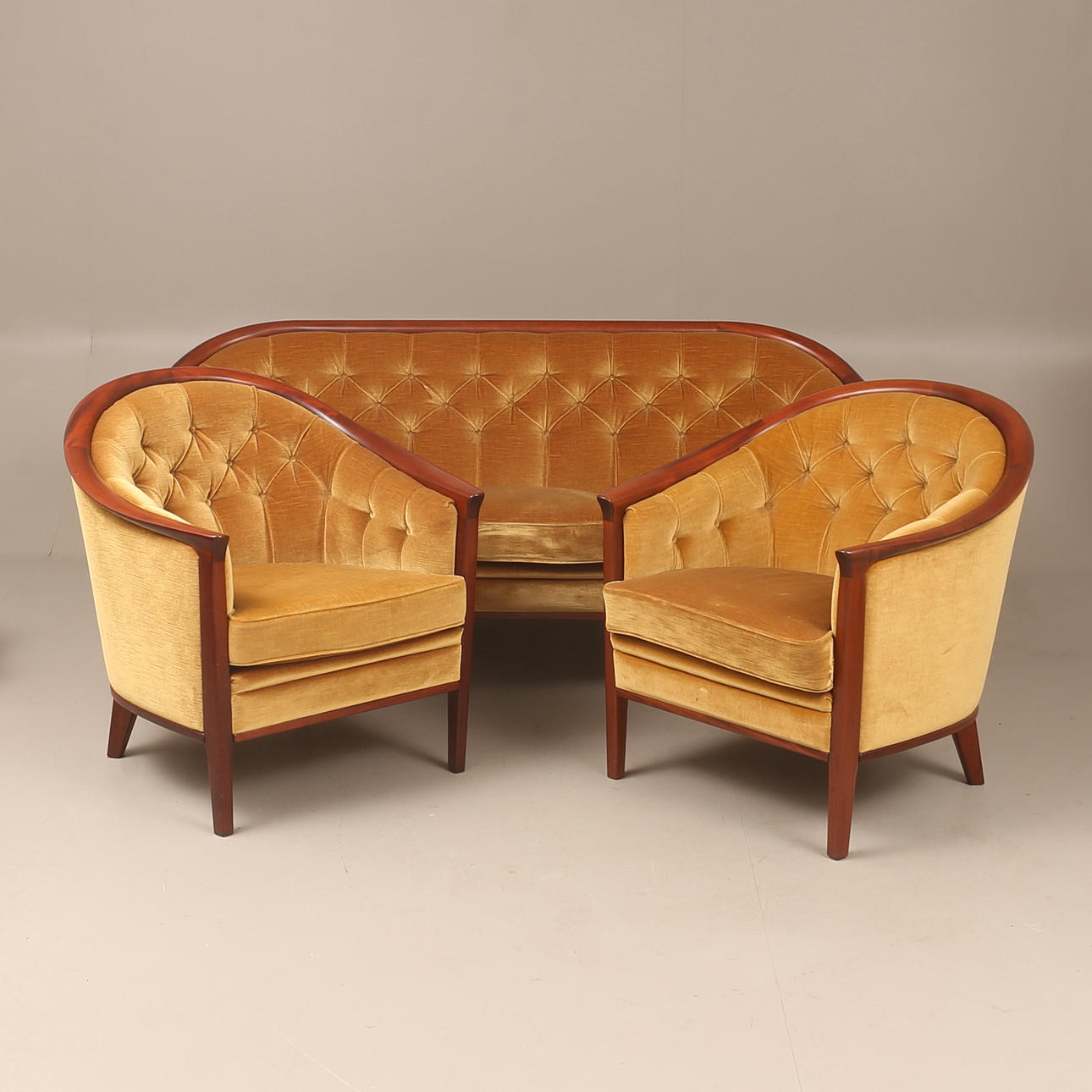 SOFFGRUPP, 3 delar, "Fabiola", Bröderna Andersson.