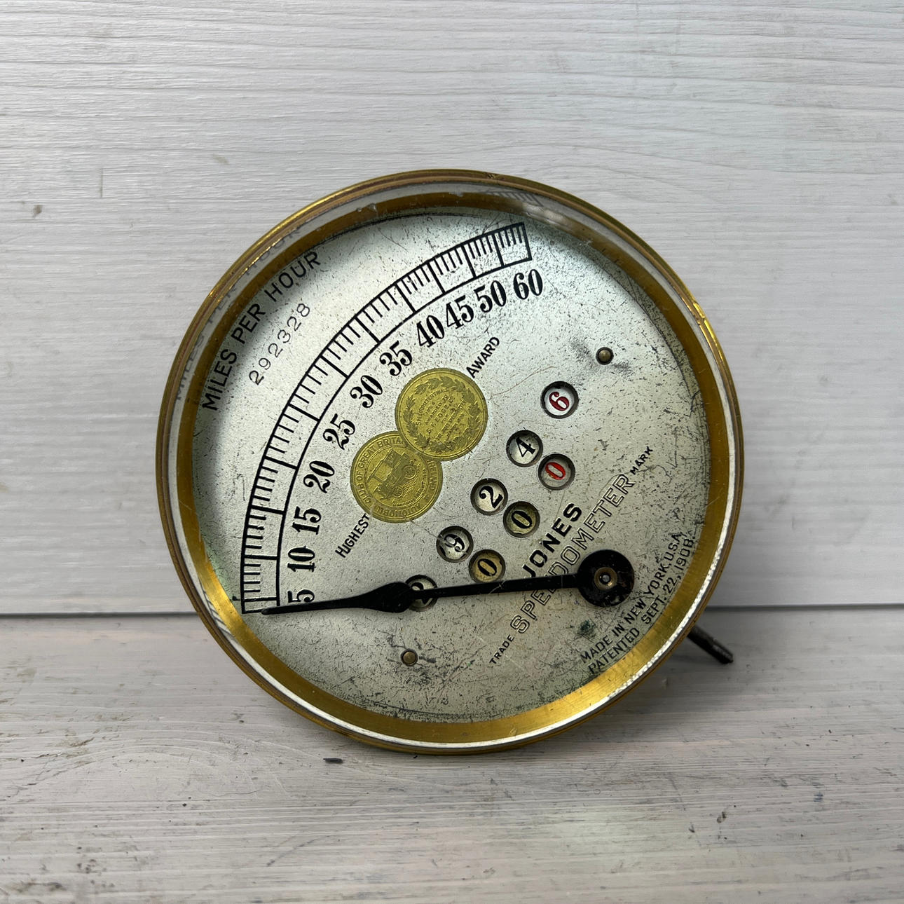 Jones, speedometer, USA, 1910s. Vehicles, Boats & Parts