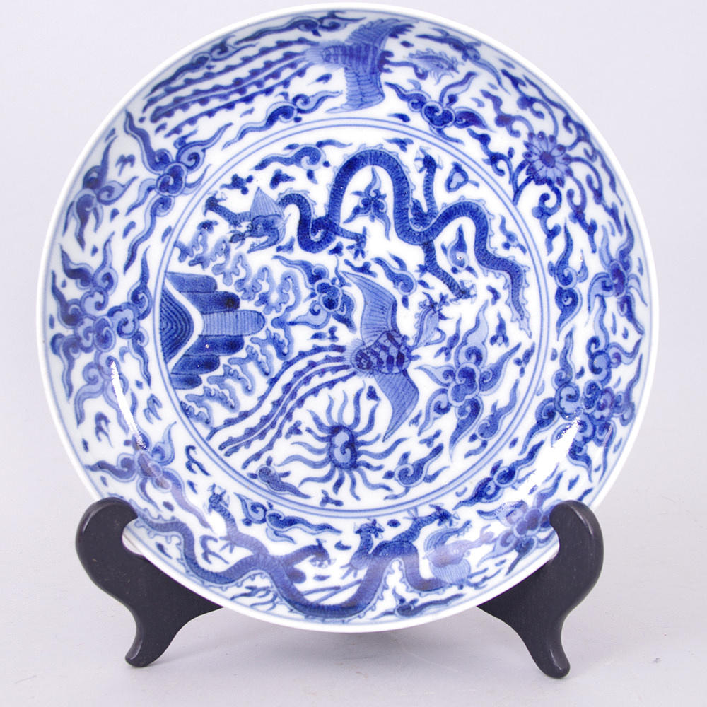 SKÅLFAT, Kina, signerat Wan Li, 1800-tal.