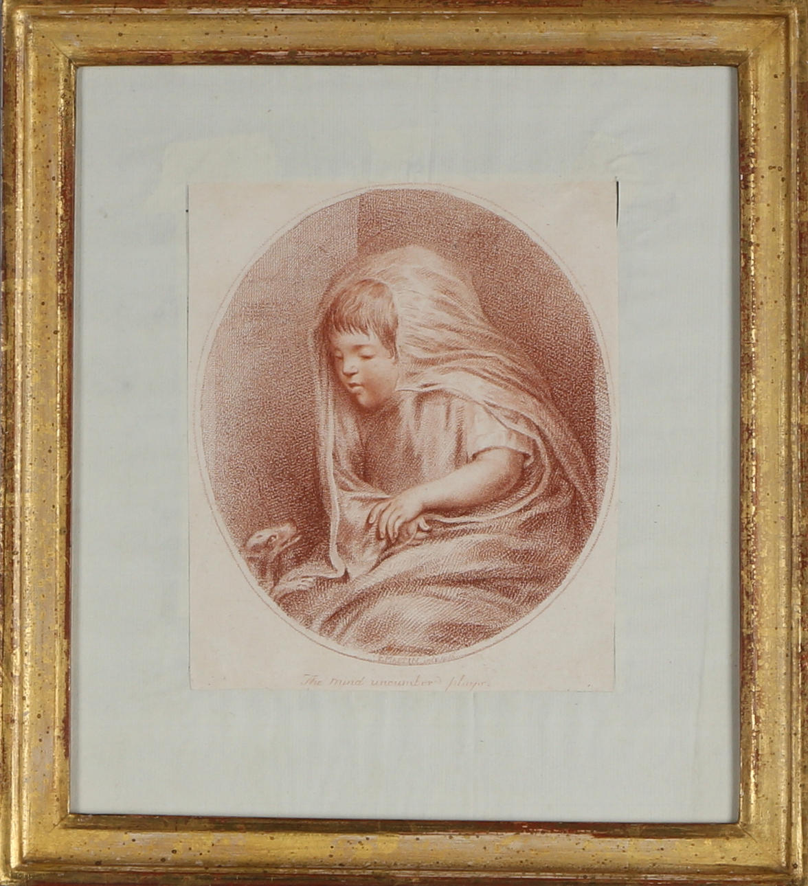 ELIAS MARTIN. The mind uncumber player, punktgravyr, signerad E Martin.