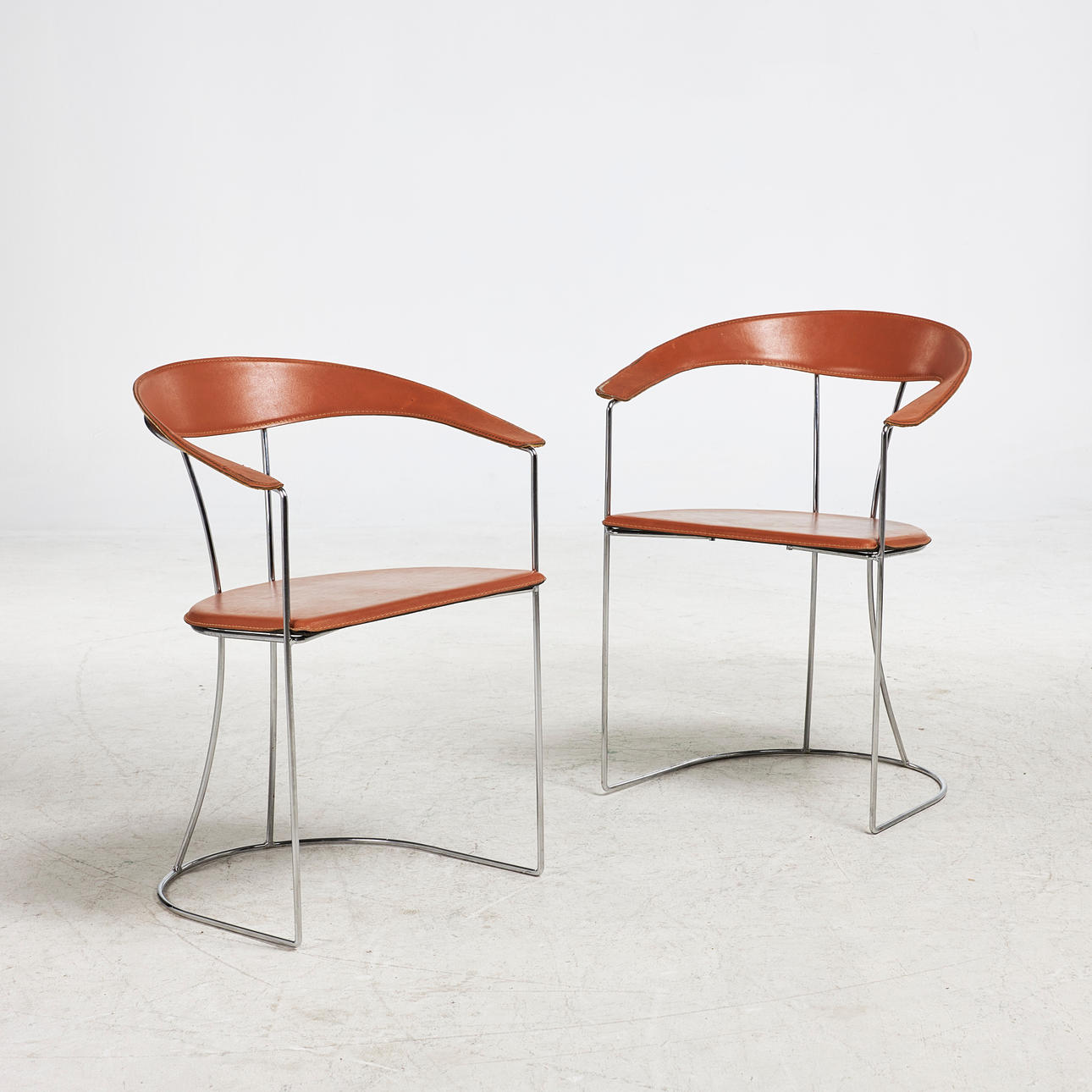 CHAIRS, 1 pair, 