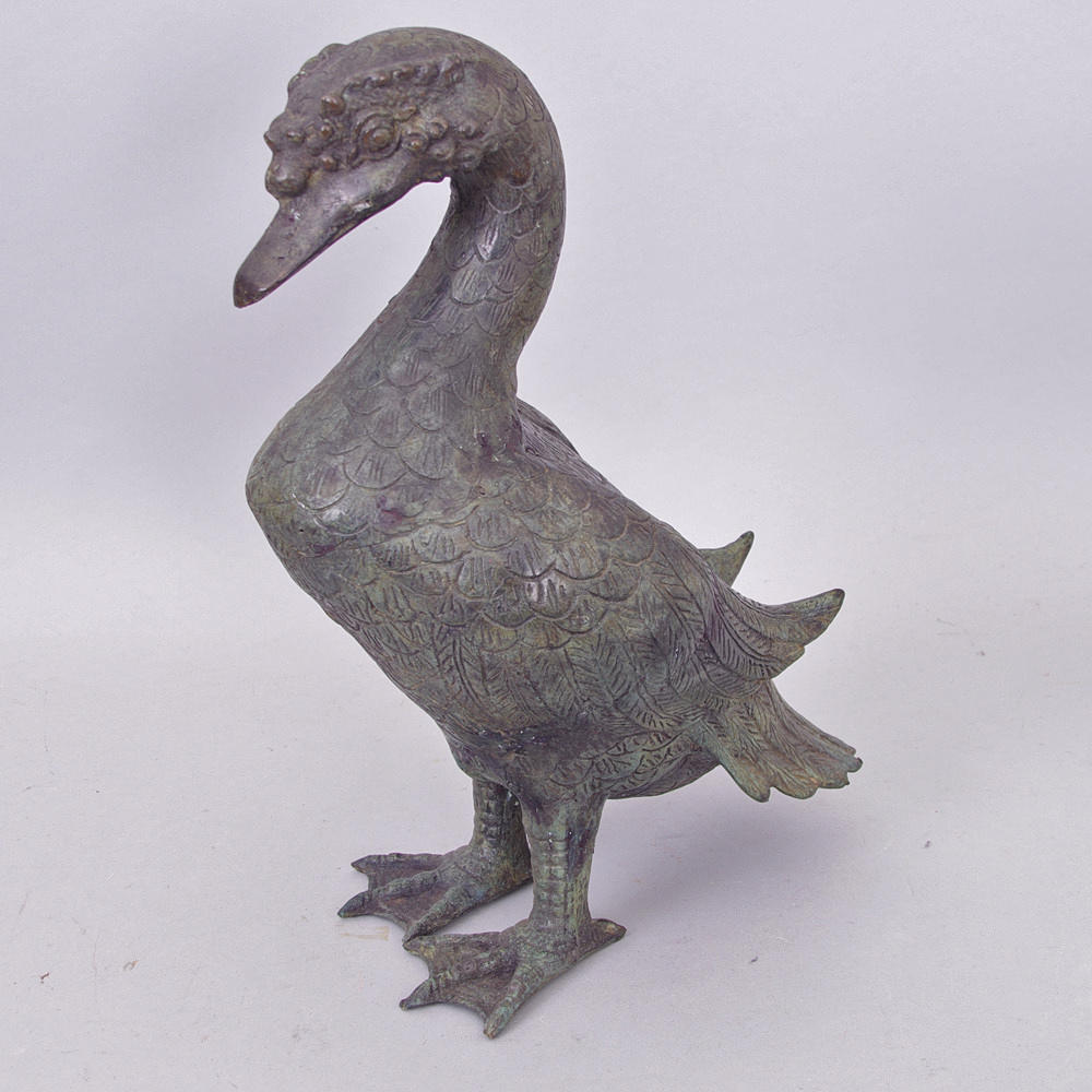 SKULPTUR, anka, brons, samtida.