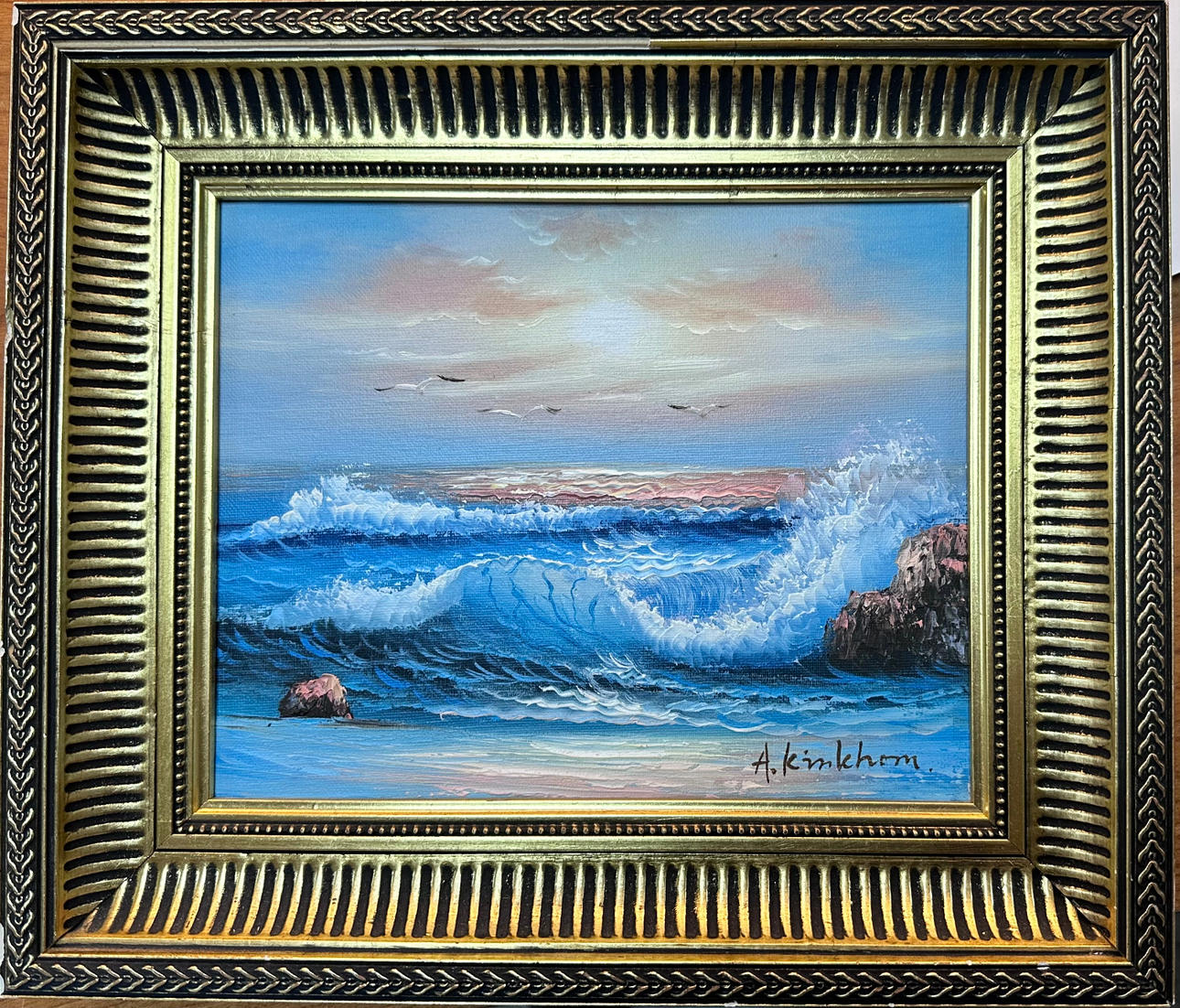 OIDENTIFIERAD KONSTNÄR. Oil on canvas.