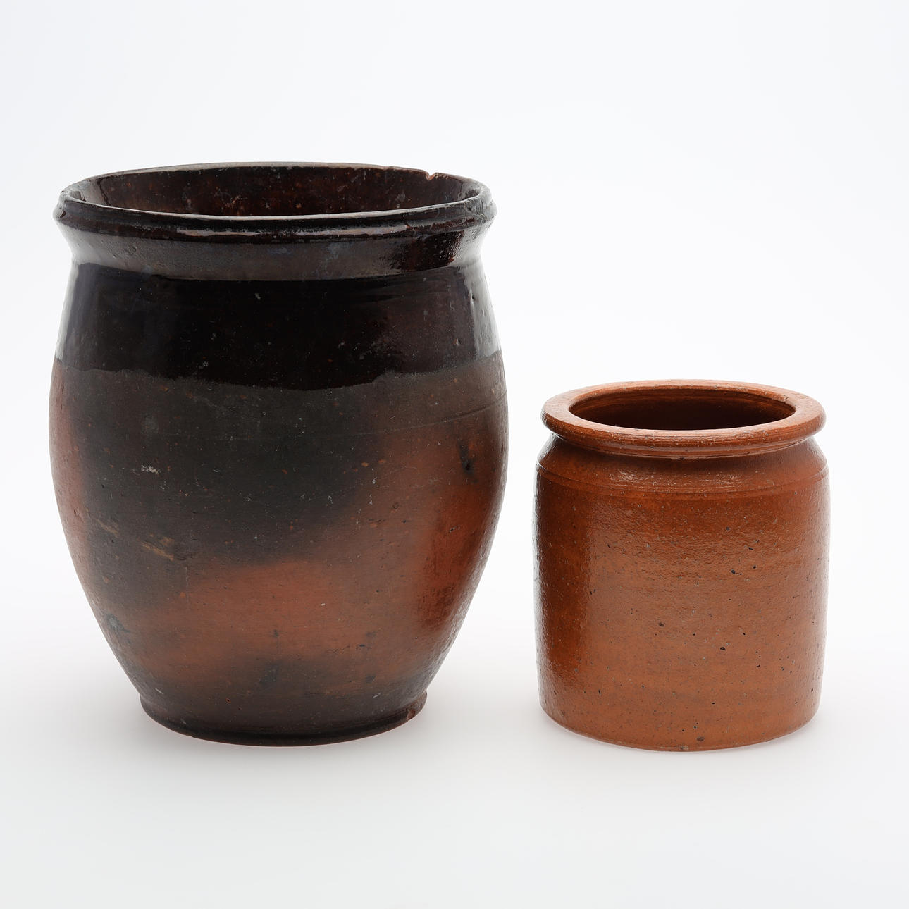 2 MUGS, 19th century, including Trelleborg.