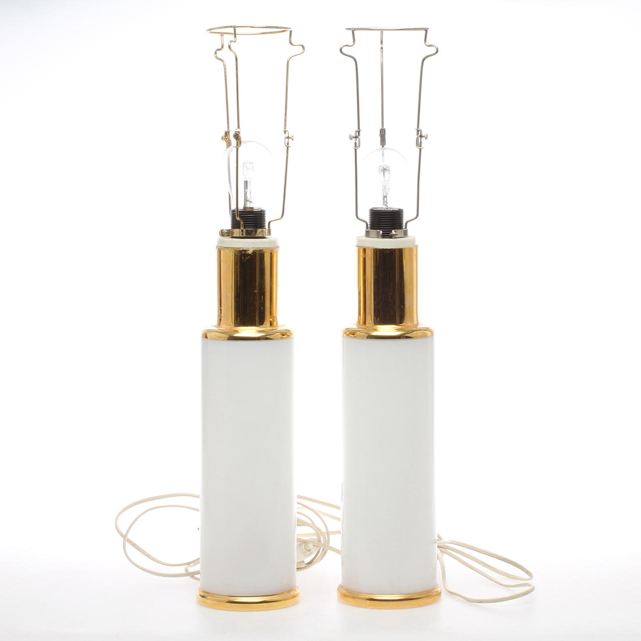 BORDSLAMPOR, ett par, Luxus.