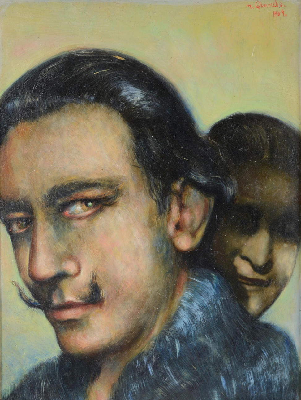 MICHAEL QVARSEBO. Olja på pannå.