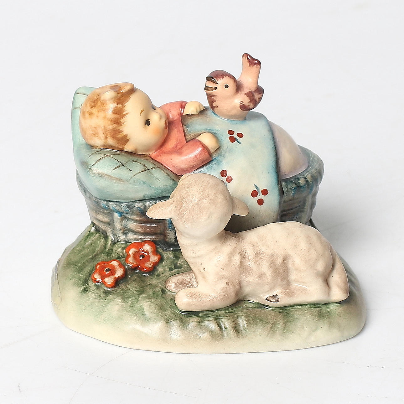 MARIA INNOCENTIA HUMMEL. Figurin, keramik, "The Guardian", Goebel, Tyskland. Formgiven 1984.