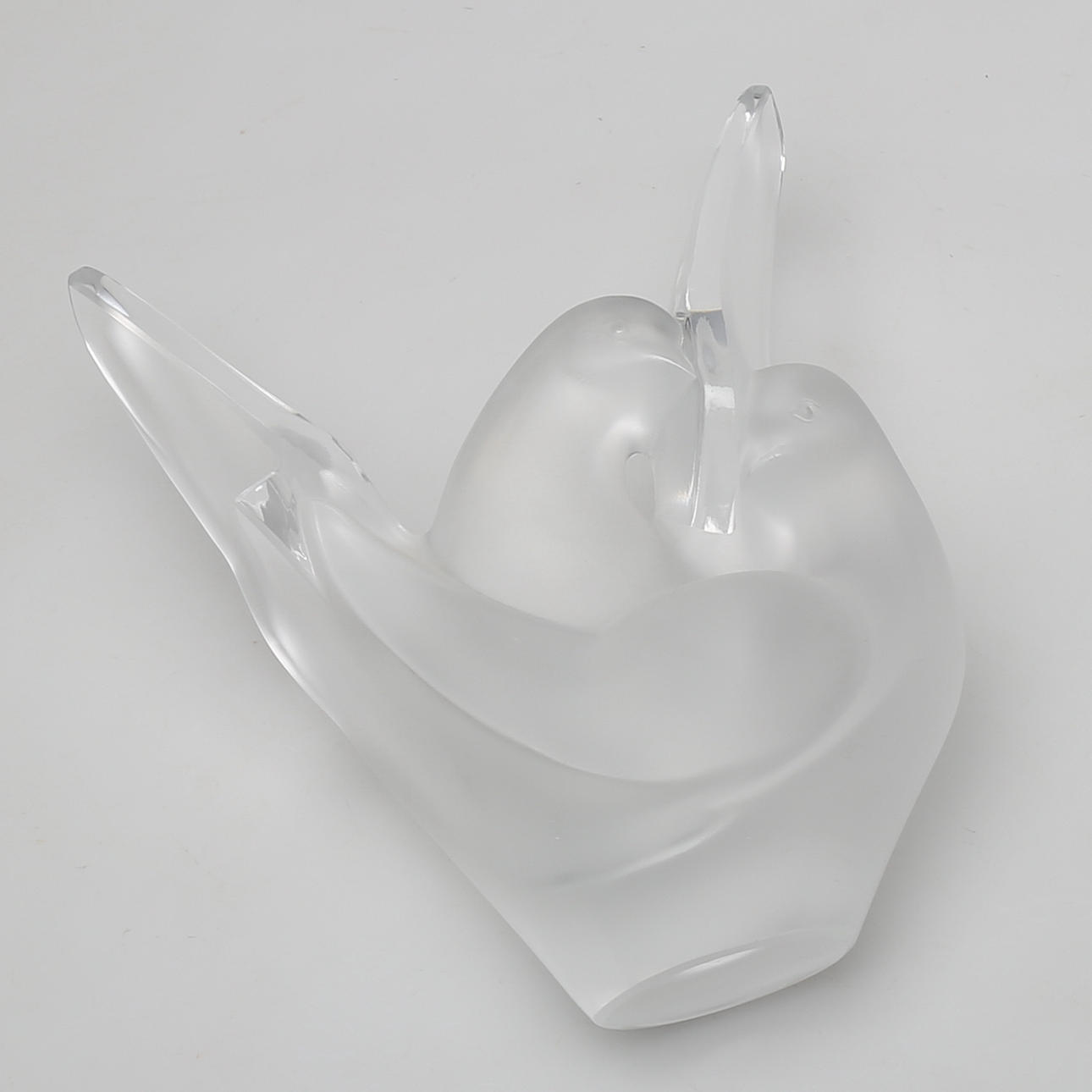 VAS i glas "Sylvie" René Lalique, Frankrike, 1900-tal.