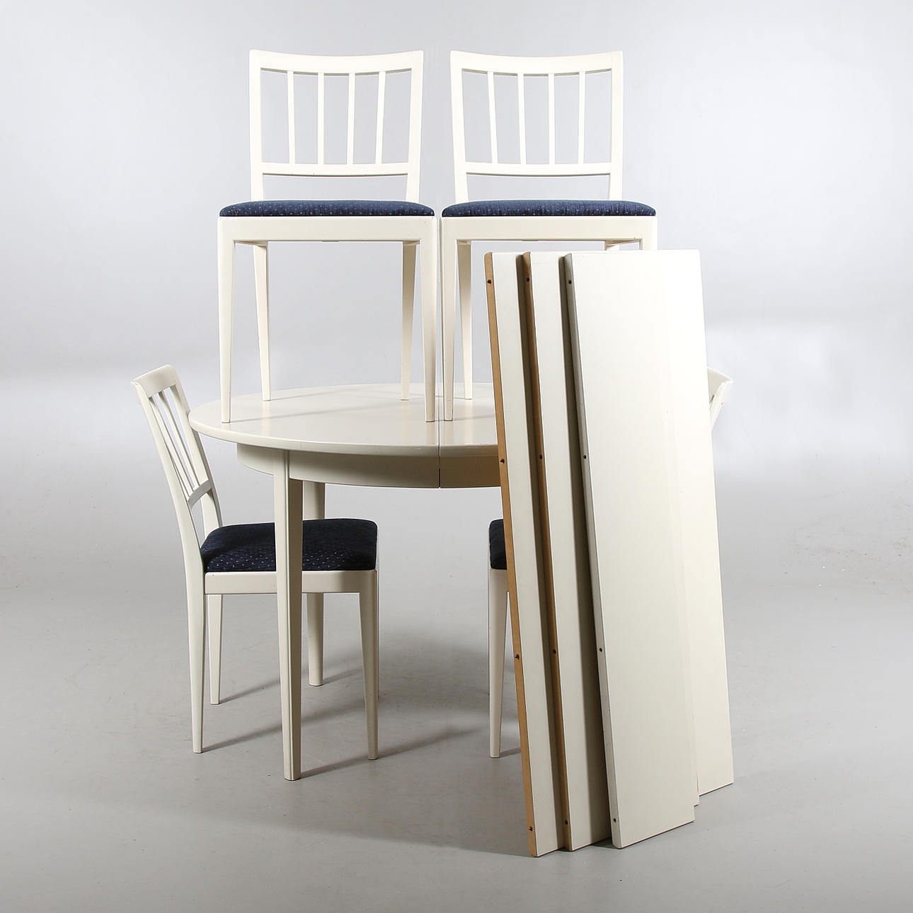 MATGRUPP, 5 delar, bl.a. "Vardags", Carl Malmsten, 1900-tal.