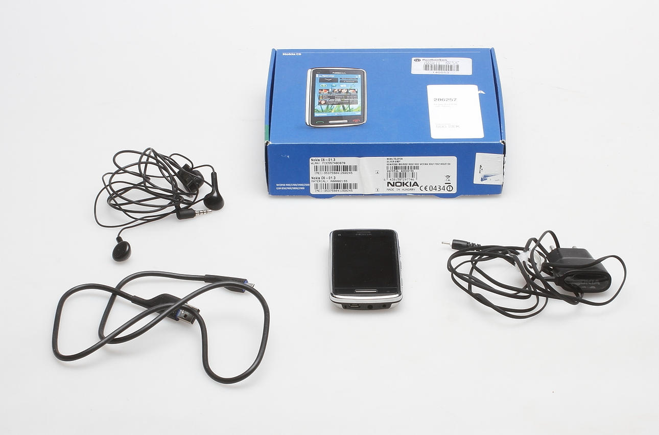 MOBILTELEFON, C6, Nokia.