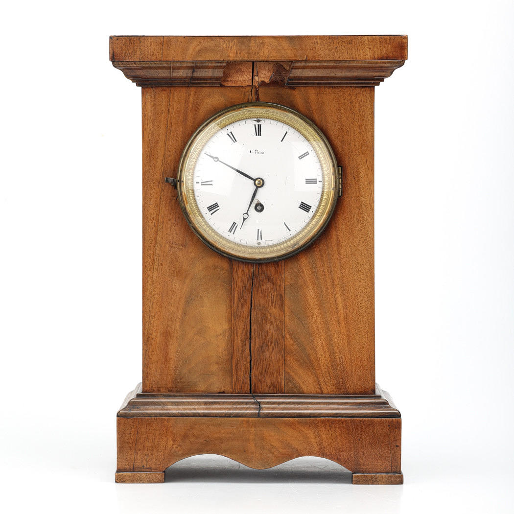 RELOJ DE MESA, imperio, primera mitad del siglo XIX.