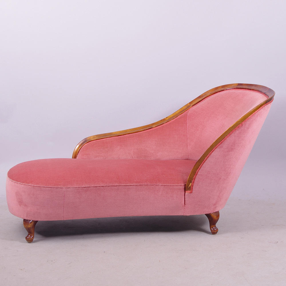 KANAPÉ, mahogny, rokokostil, sent 1800-tal.