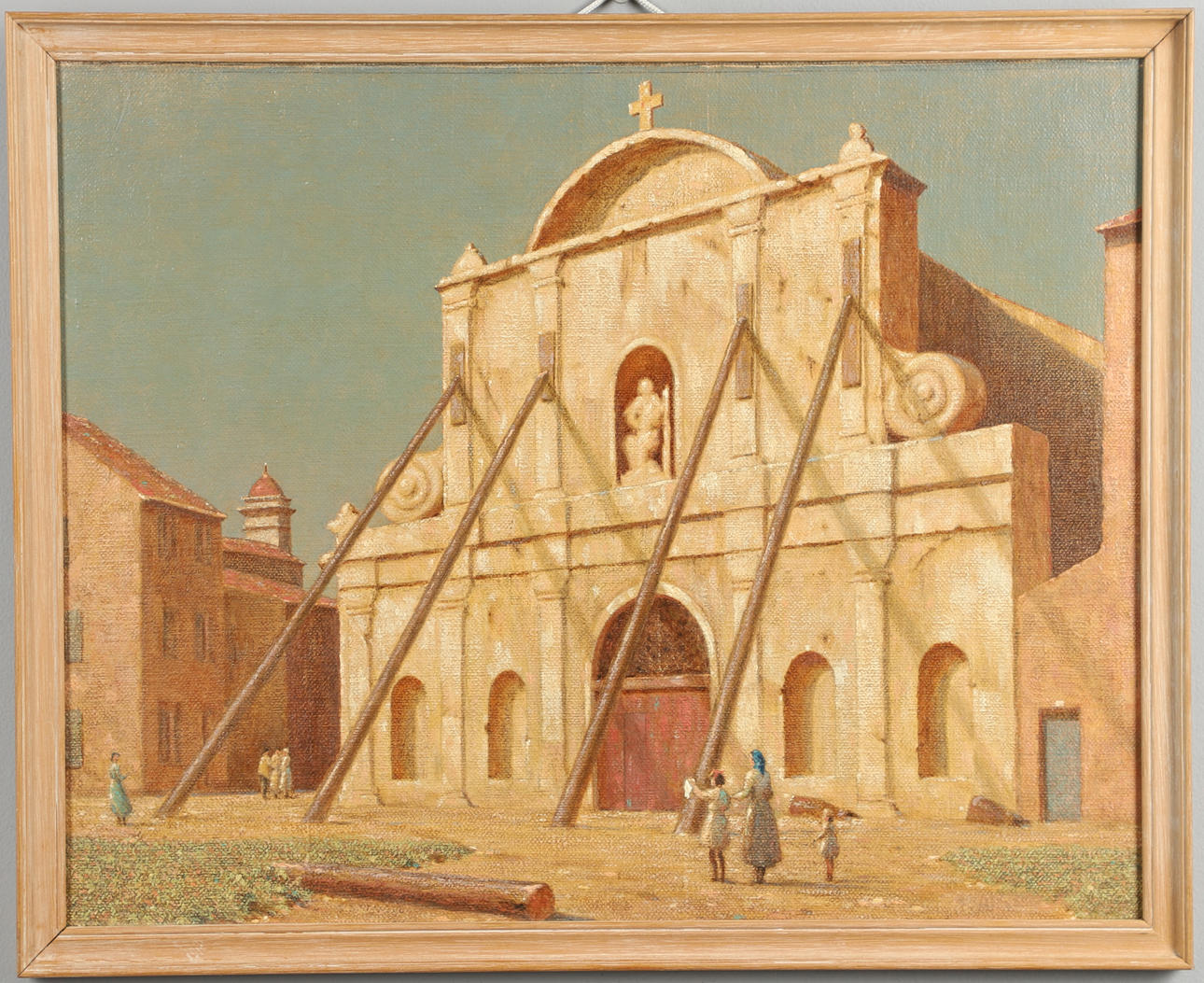 PHILIP GREGORY NEEDELL (1886-1974). CHURCH IN PROVENCE.
