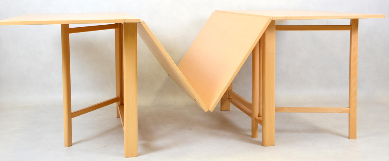 BRUNO MATHSSON, för Karl Mathsson, matbord, björk, Maria Flap, design 1936.