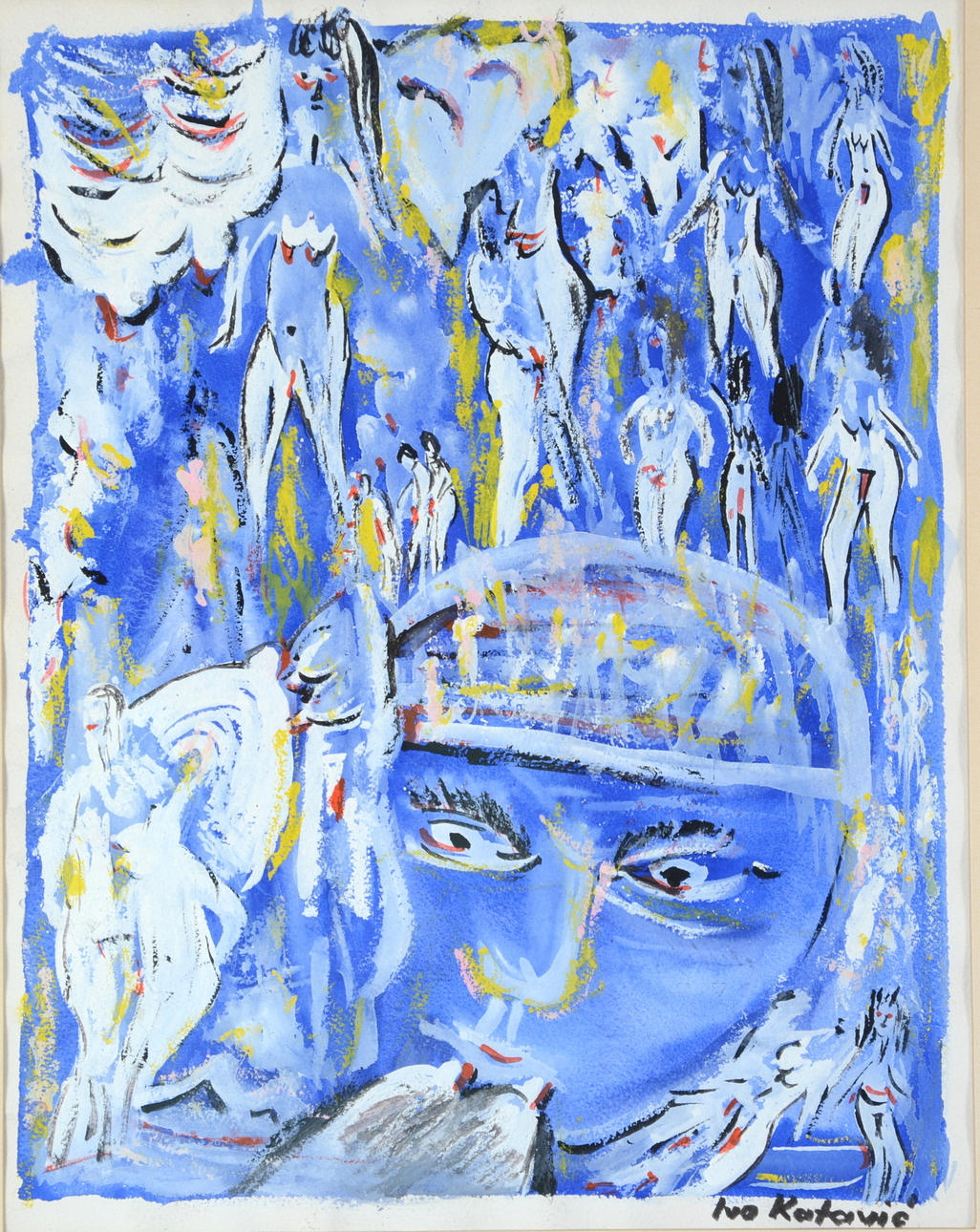 ROBERTO IVO KATAVIC. Gouache.