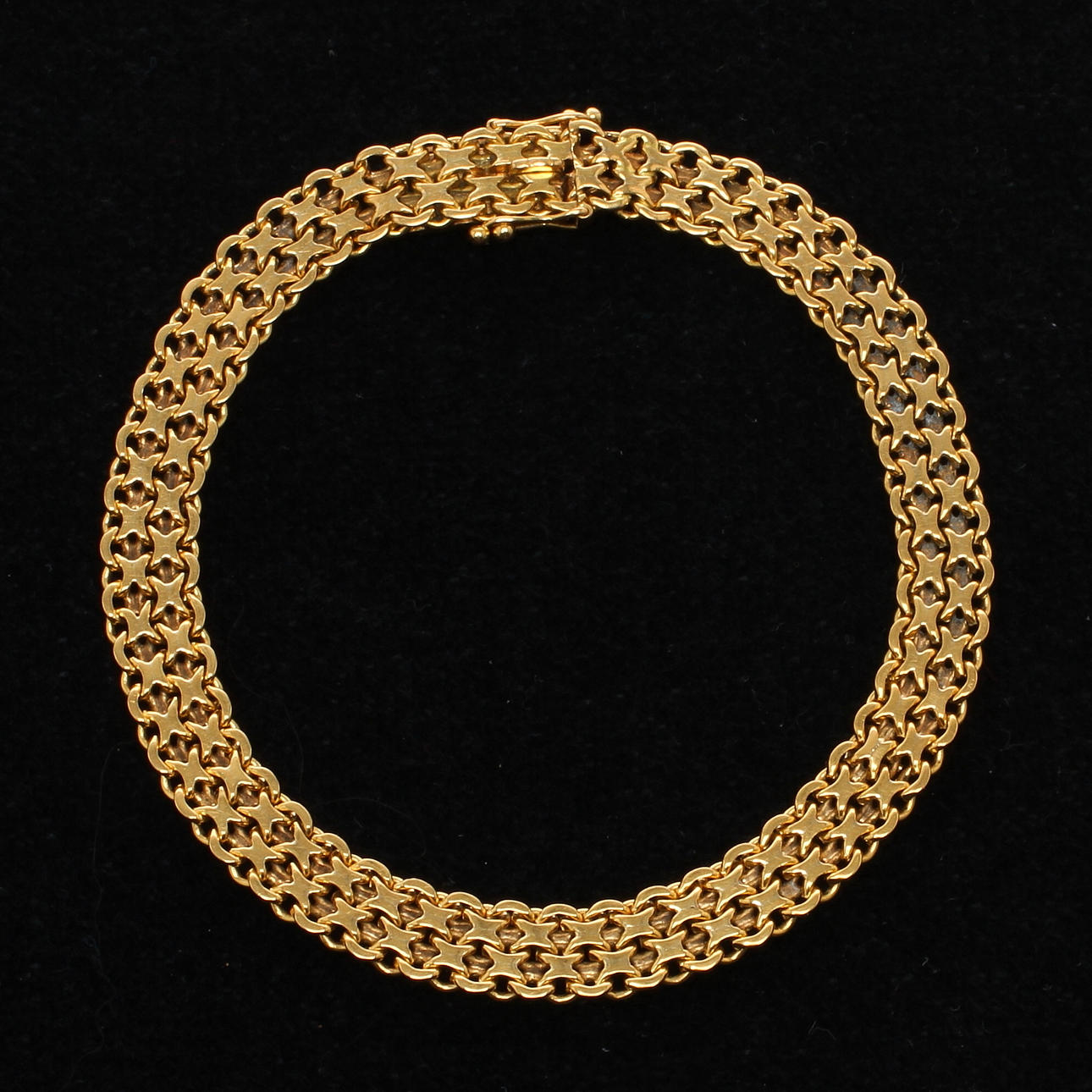 ARMBAND, 18k guld, Svenska Guldvaruaktiebolaget T Be, Stockholm, 1963.