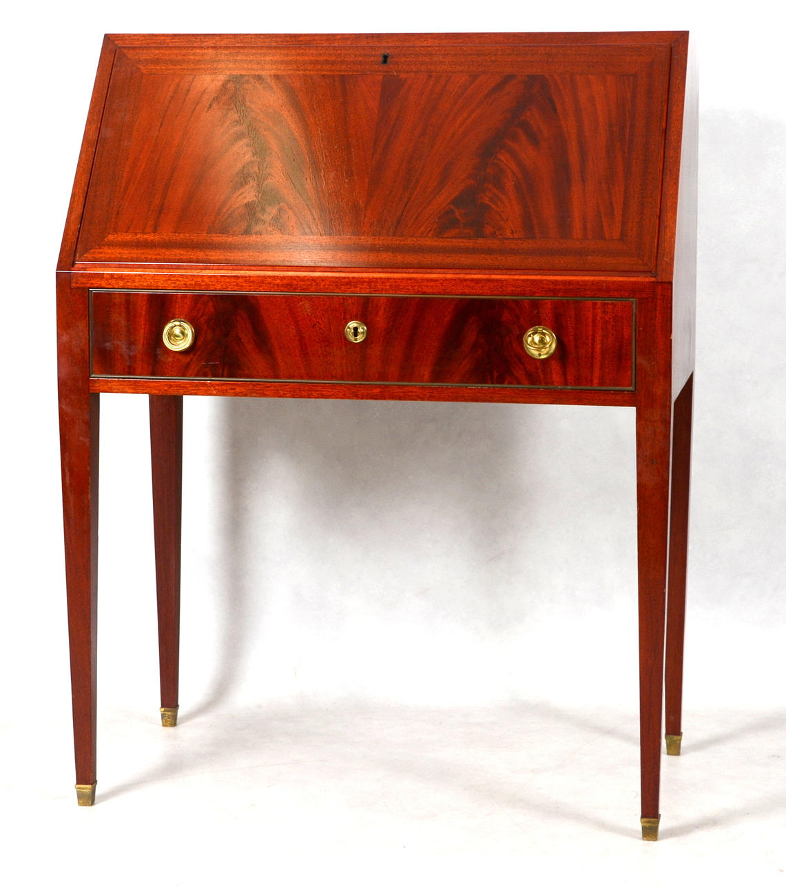 DAMSEKRETÄR, mahogny, empirestil, 1900-talets 1 hälft.