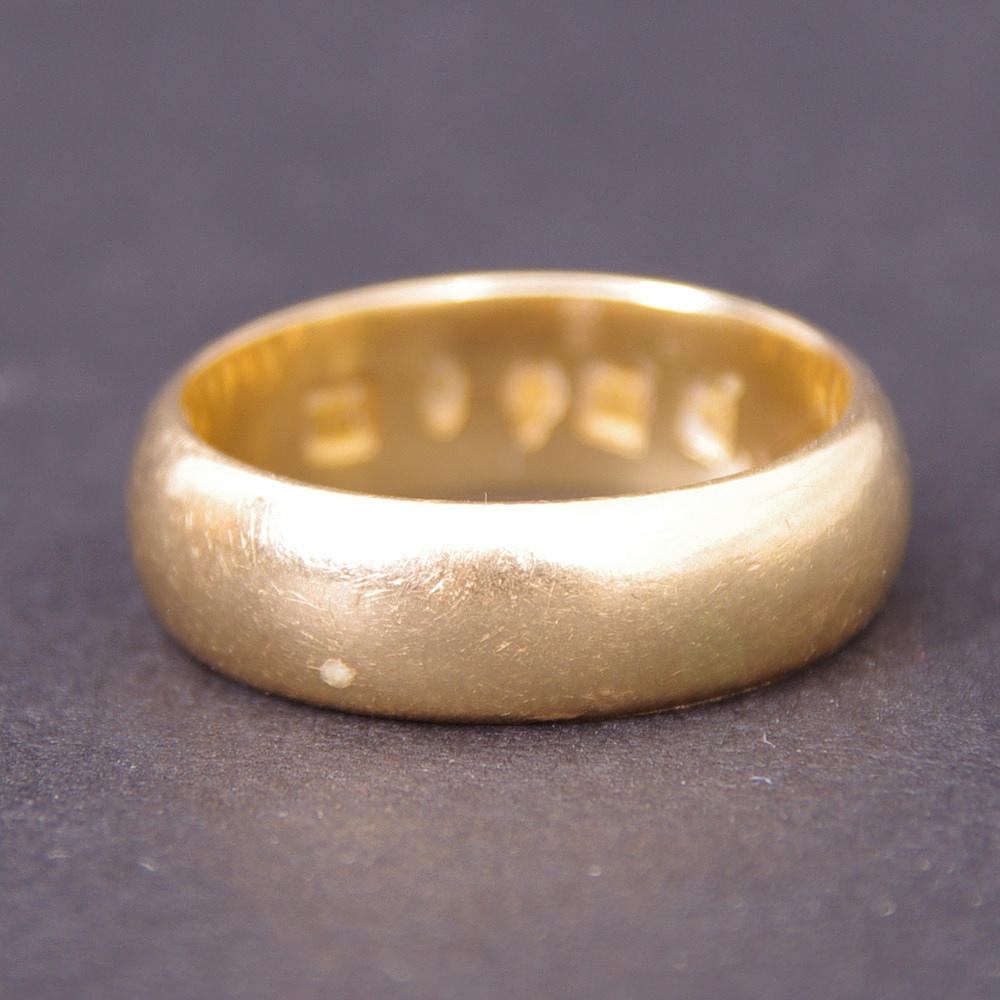 ALLIANSRING, 18K guld.