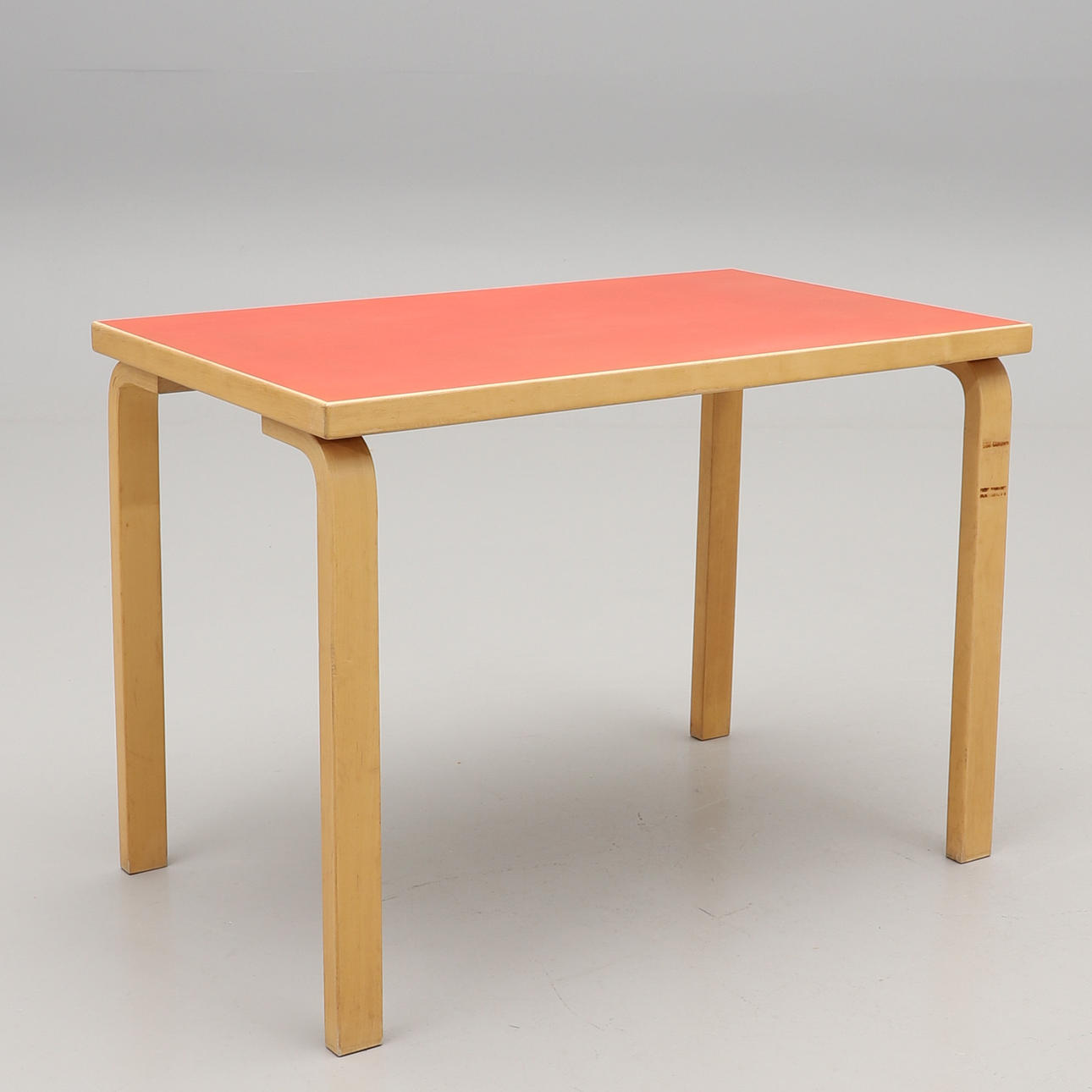 ALVAR AALTO. Table, model 82, Artek.