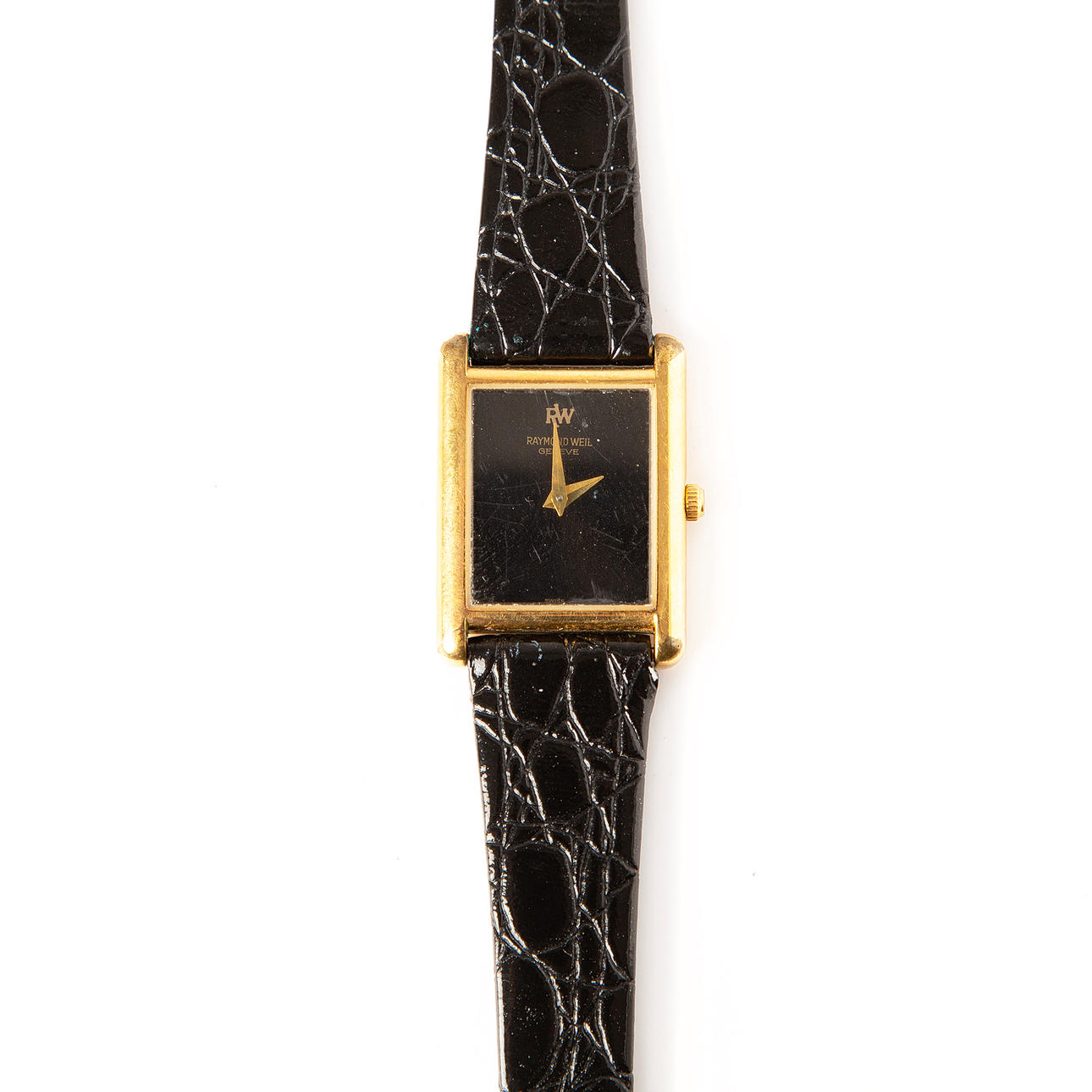 RAYMOND WEIL, a gold plated wristwatch.