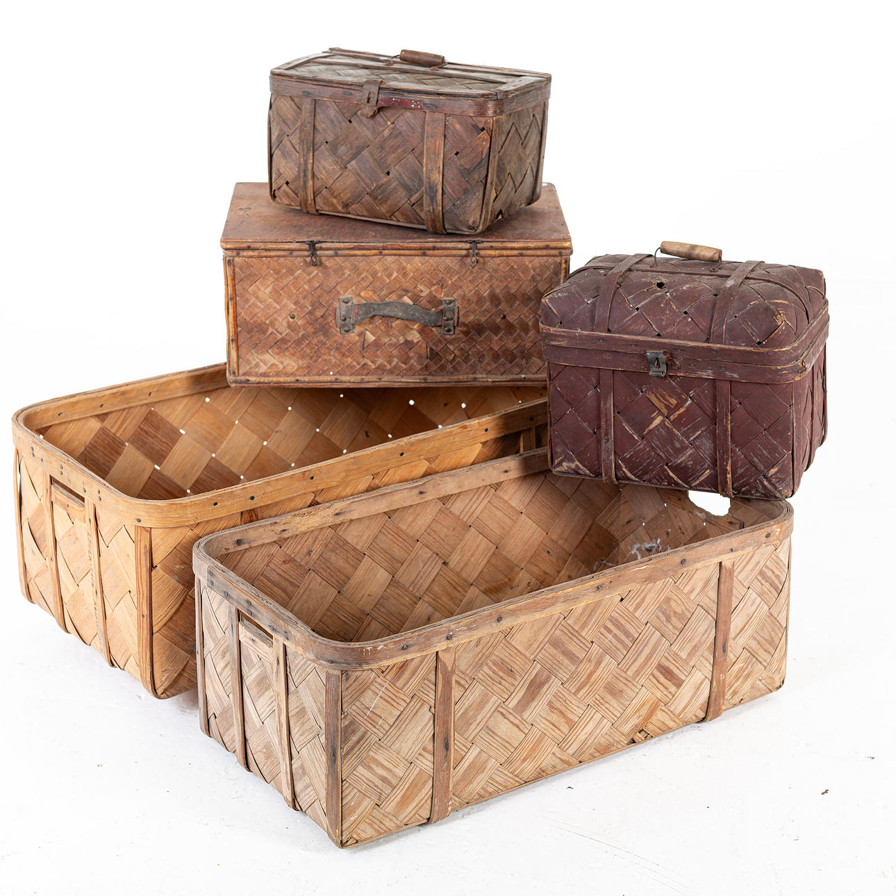 CHIP BASKETS, one A Collection.