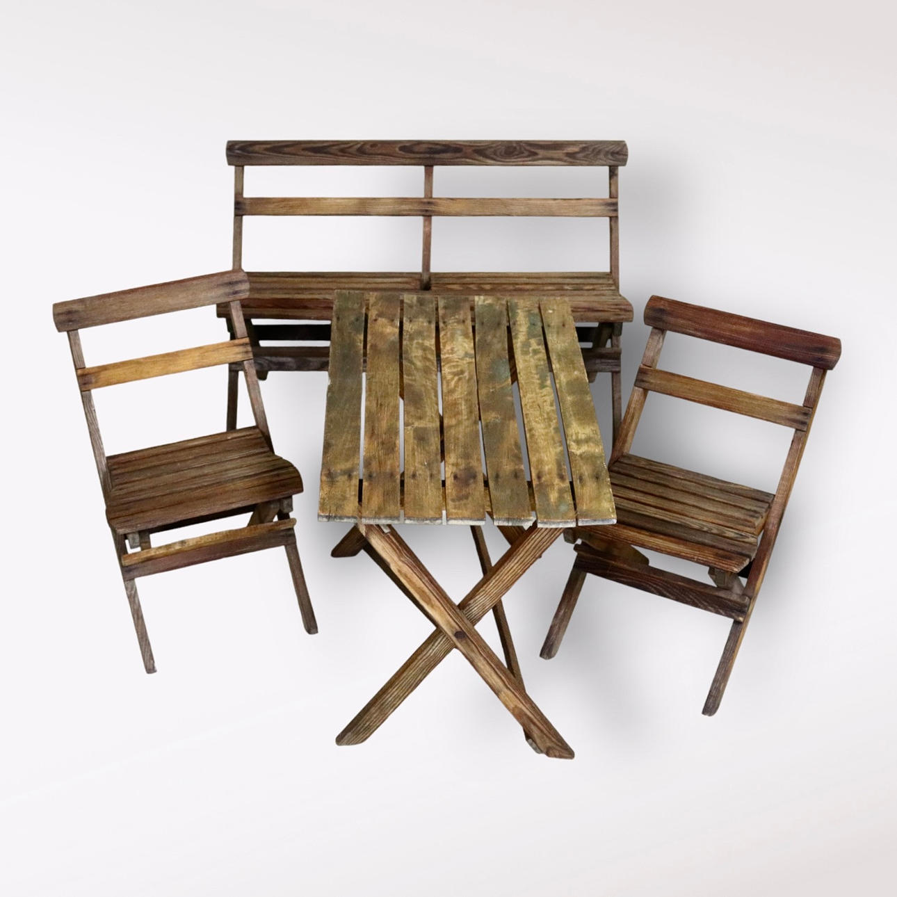 TRÄDGÅRDSGRUPP, för barn, 4 delar, 1900-talets andra hälft.