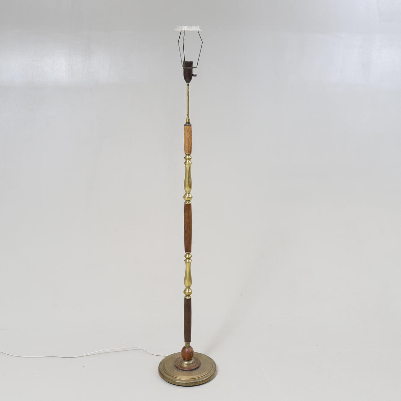 FLOOR LAMP, mid 20th century.