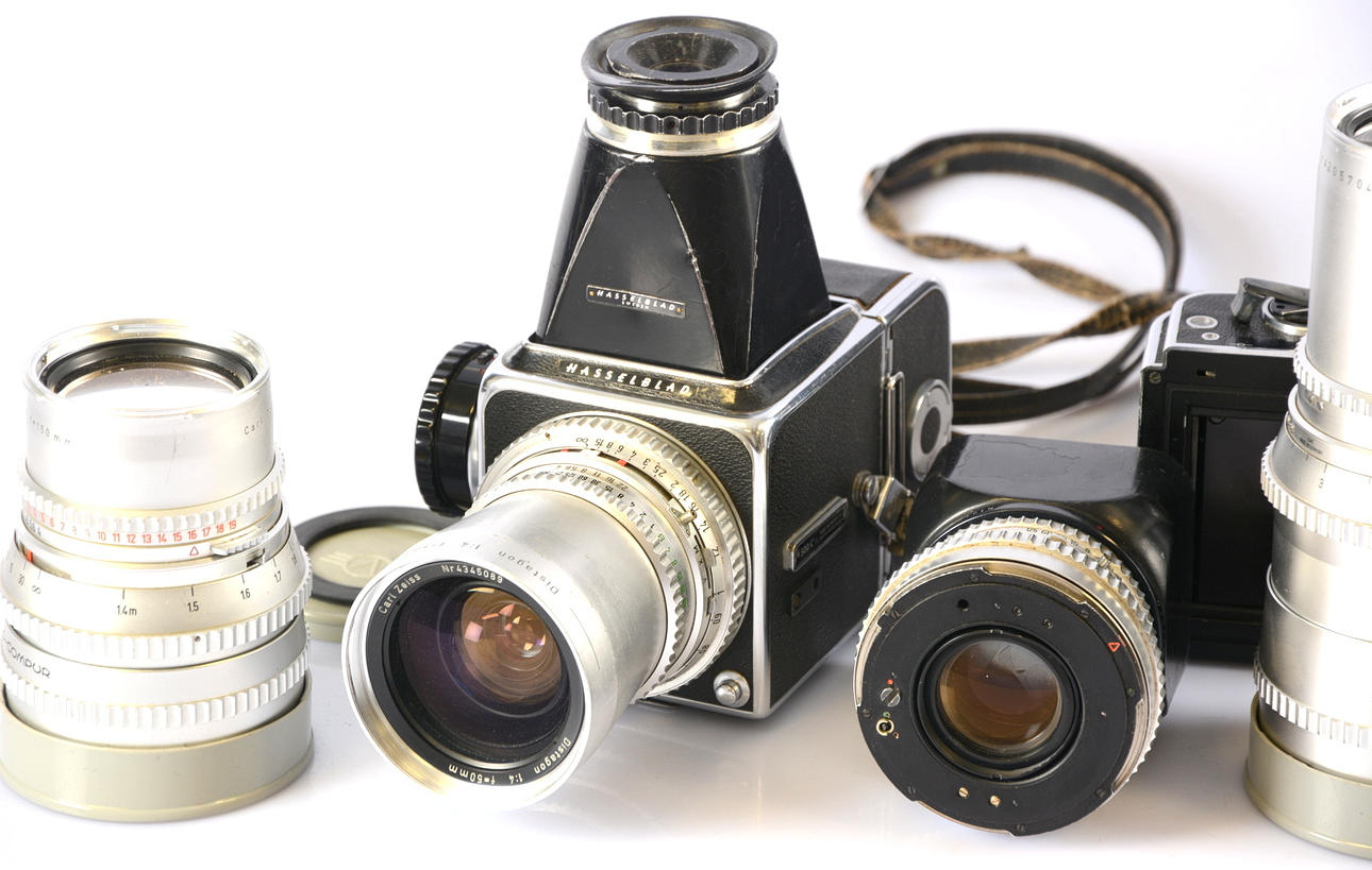 HASSELBLAD, mellanformatskamera, 500C, serienummer TI 57269.