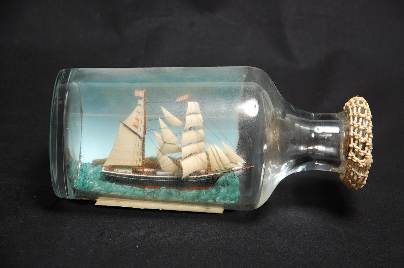 FLASSKEPP, " Svafa af Svendborg " byggd 1846, förlist 1902.