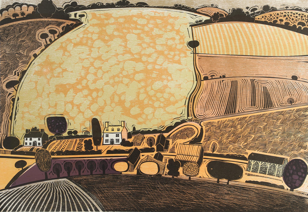 GRAHAM CLARKE (B.1941). BIG FIELD.