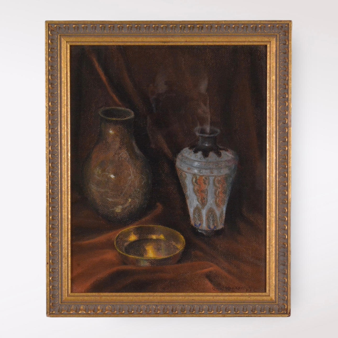 RITA MACKENZIE. Pastell.