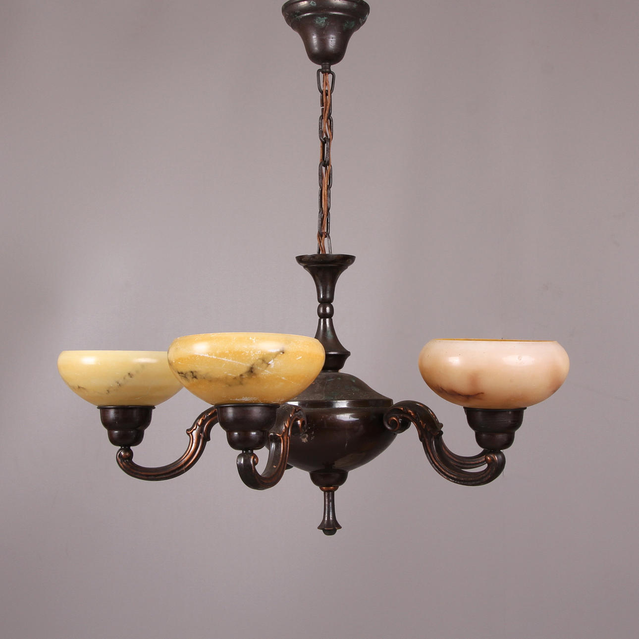 TAKARMATUR, glas och metall, Art deco, 1900-talets första hälft.