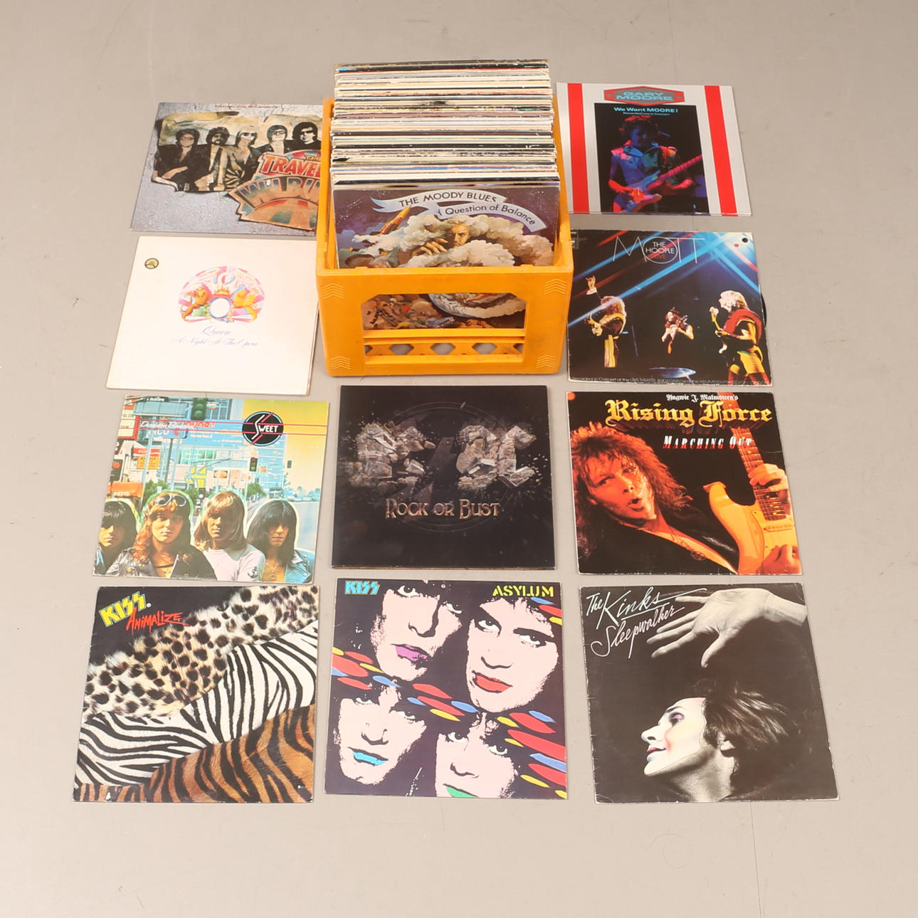 Lote DE VINILO, 80 piezas, LP.