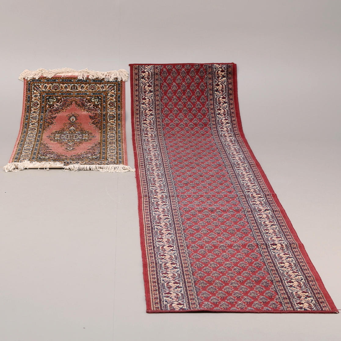 MATTOR orientaliska, 2 st, gallerimatta + matta, 316x70 och 125x66cm.