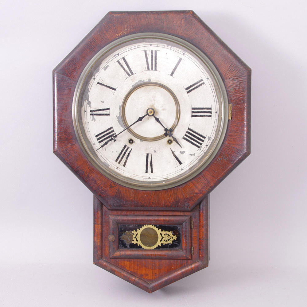 VÄGGUR, Gerome & Co, USA, droppur, mahogny.