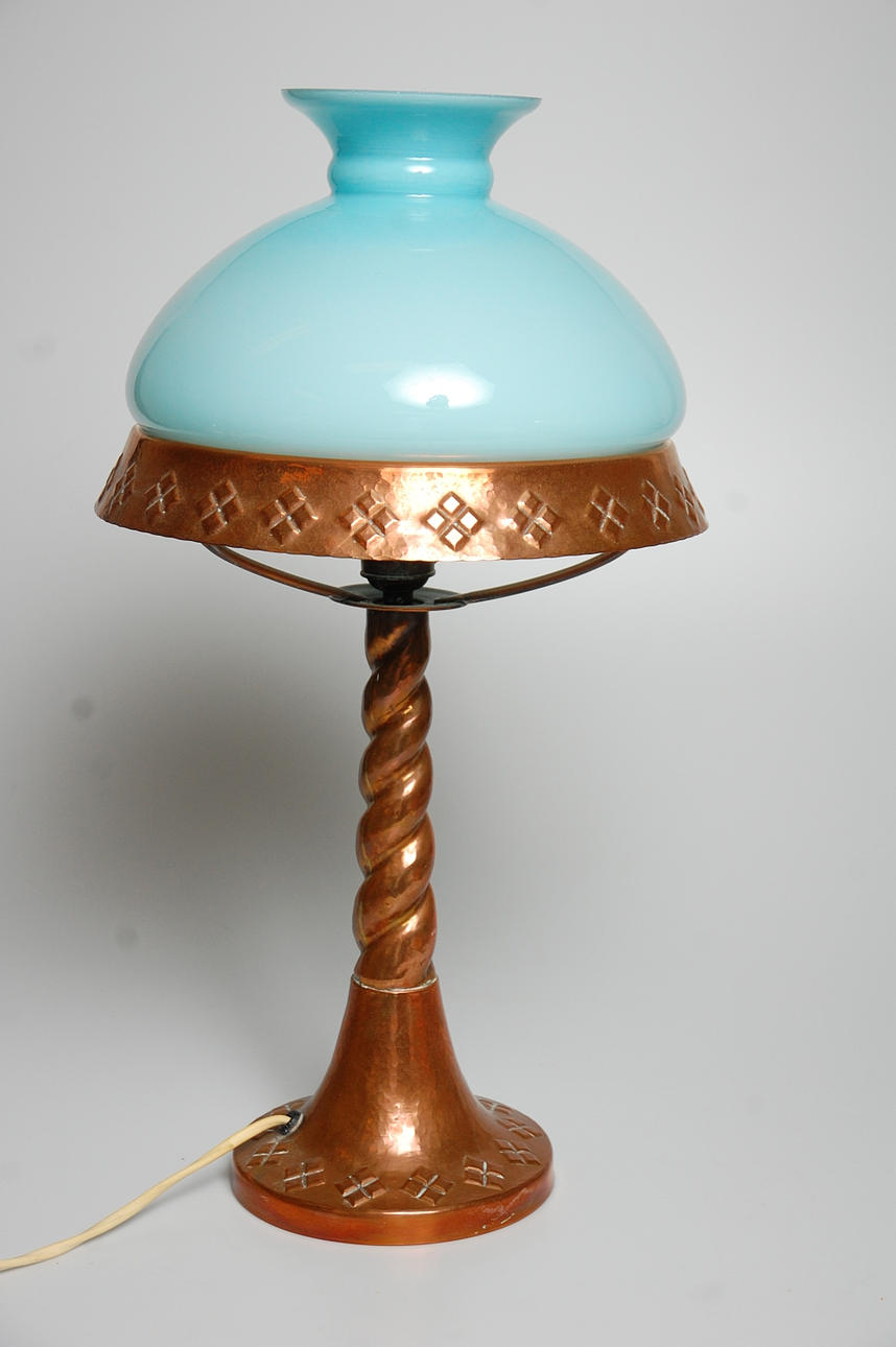 BORDSLAMPA, 1900-talets början.