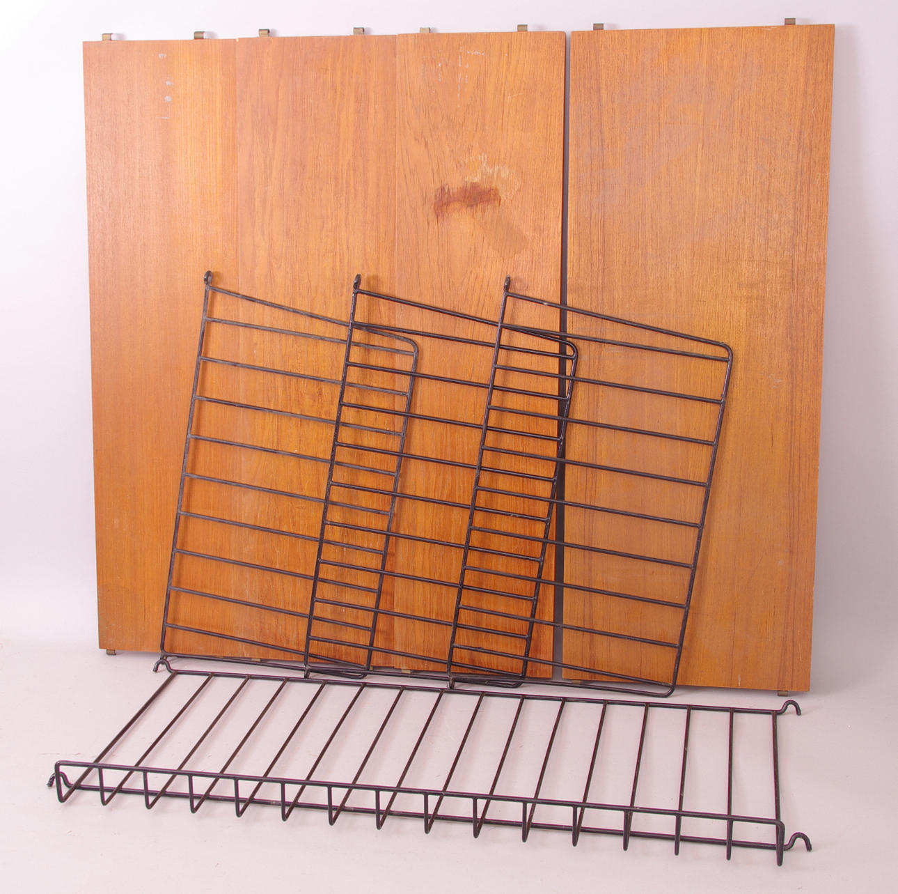 VÄGGHYLLA, "String", Nils Strinning, teak, 1900-talets mitt.