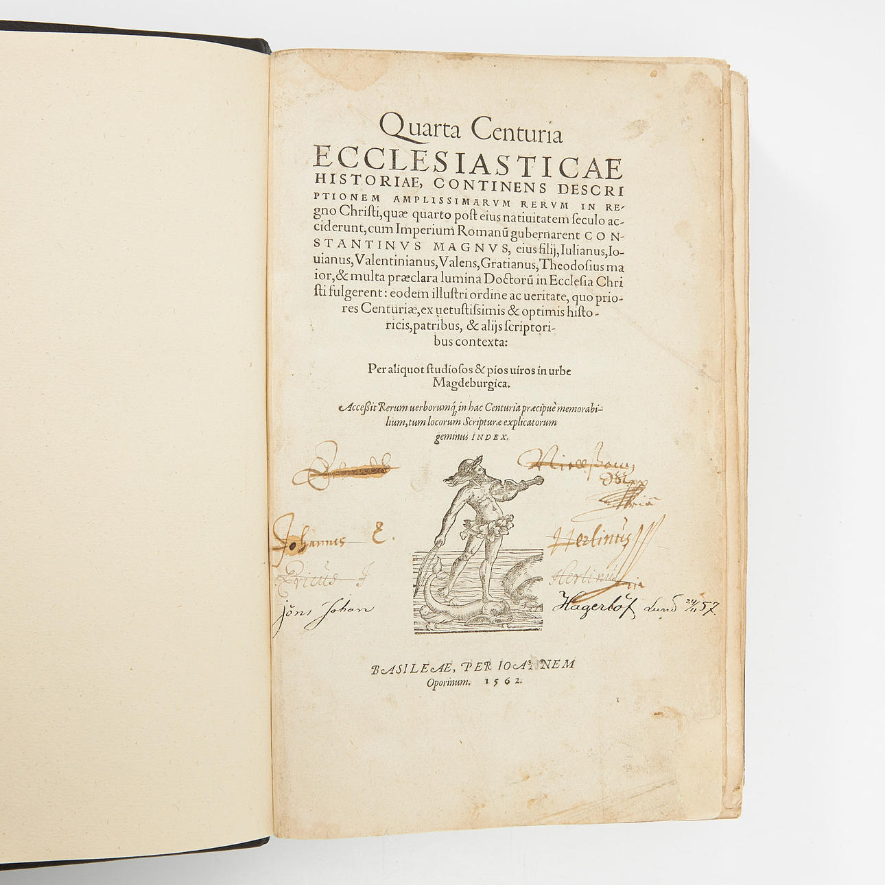 QUARTA CENTURIA ECCLESIASTICAE 1562 ('Siglos de Magdeburgo').