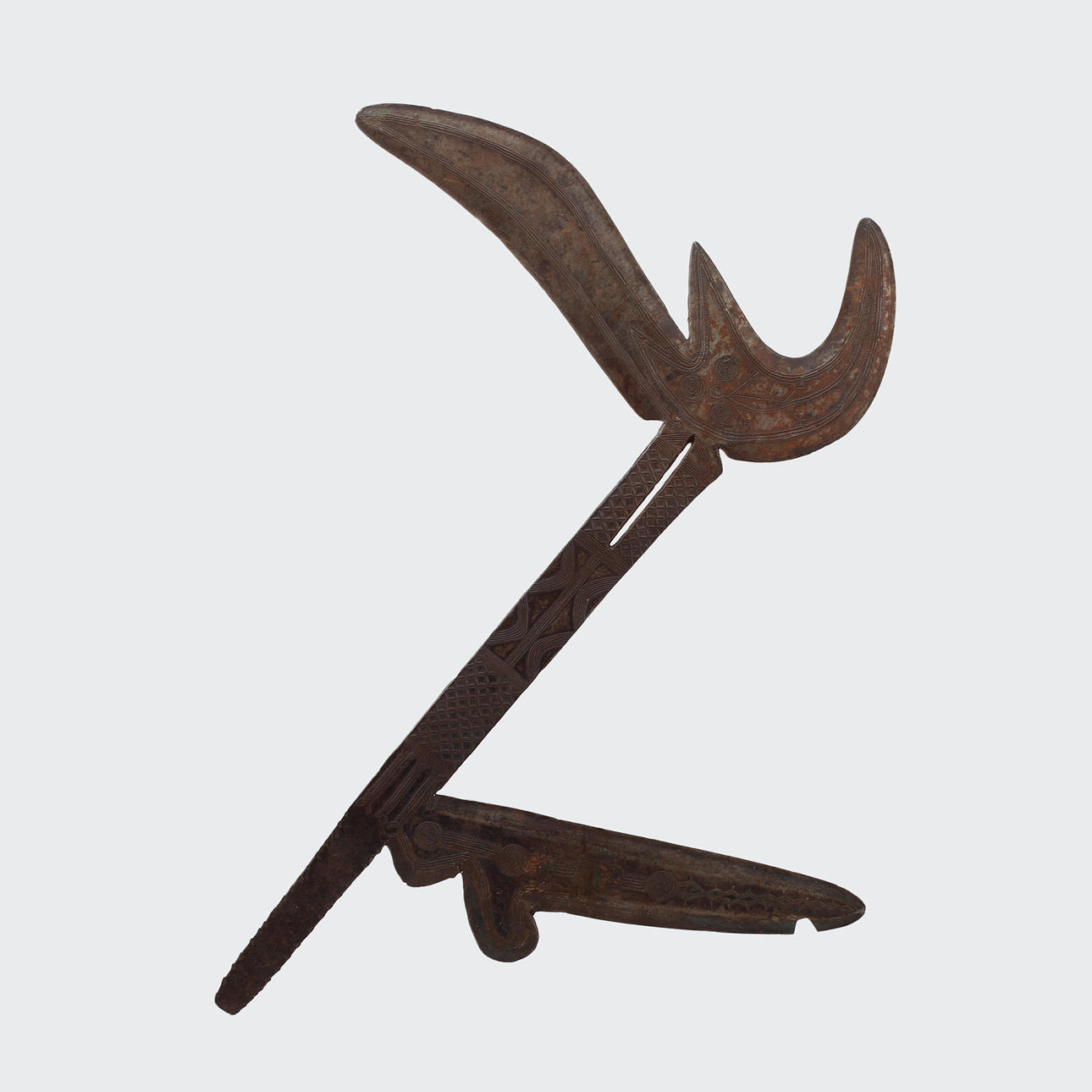 CUCHILLO LANZADOR, Kpinga, probablemente Congo.