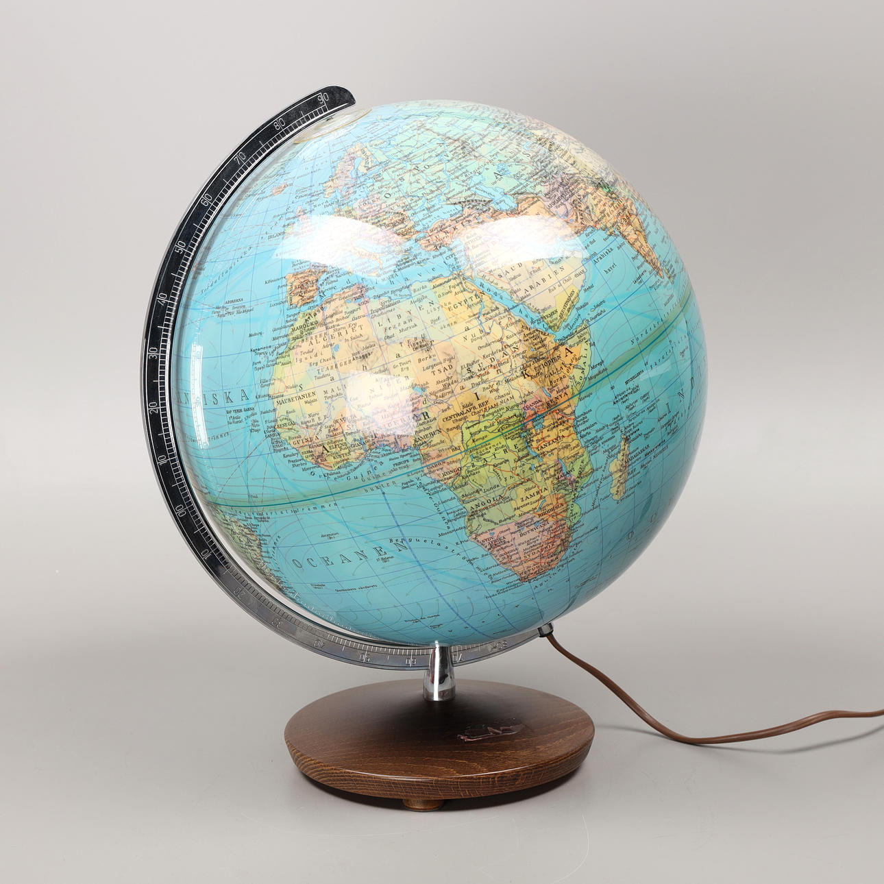 JORDGLOB, Columbus, 1900-talets andra hälft.