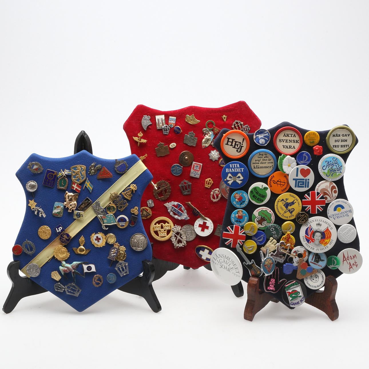 PINS, ca 150 st blandat, 1900-tal.