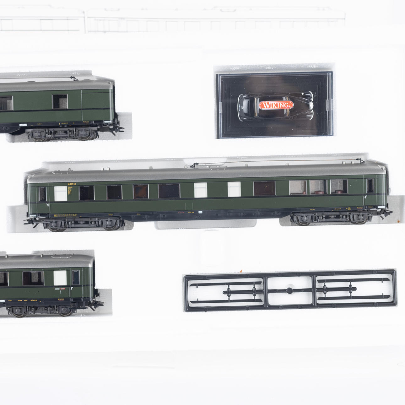 MÄRKLIN 43229 - Set of 3 passenger cars - 50 years Federal