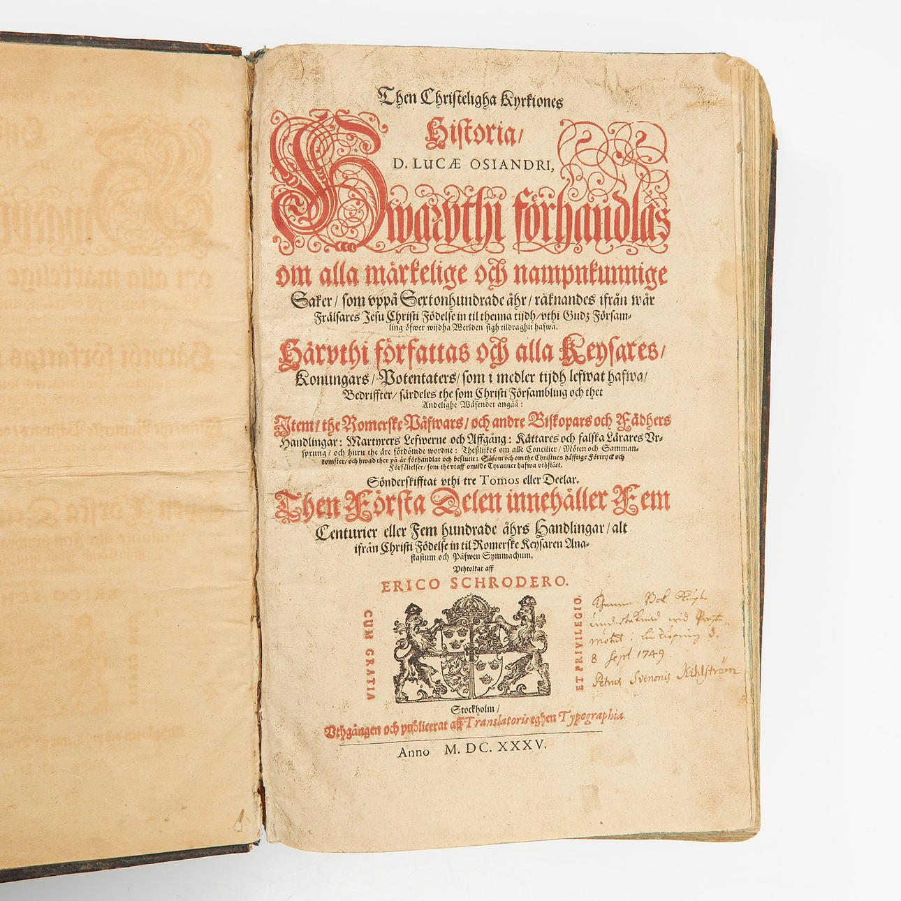 KIRCHENGESCHICHTE 17. JAHRHUNDERT (2).